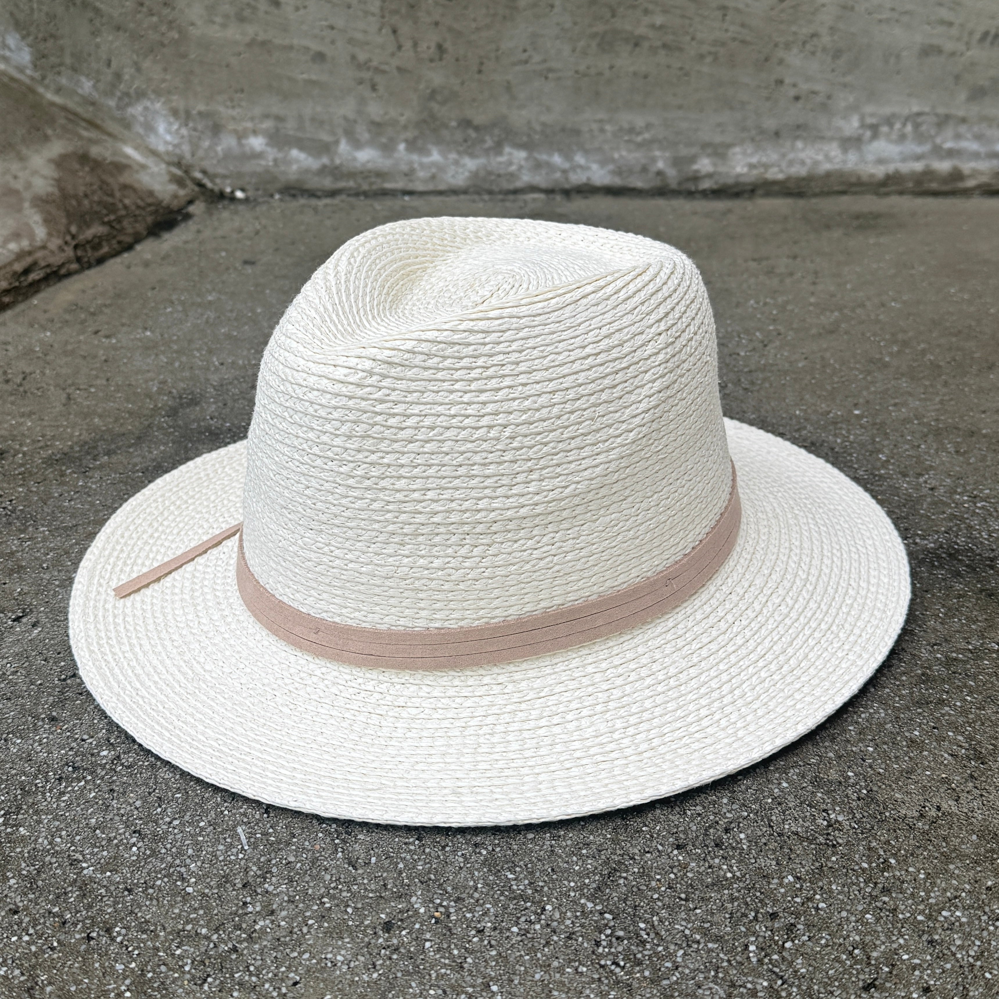 Solea - Panama-style Safari Hat with Knot Band