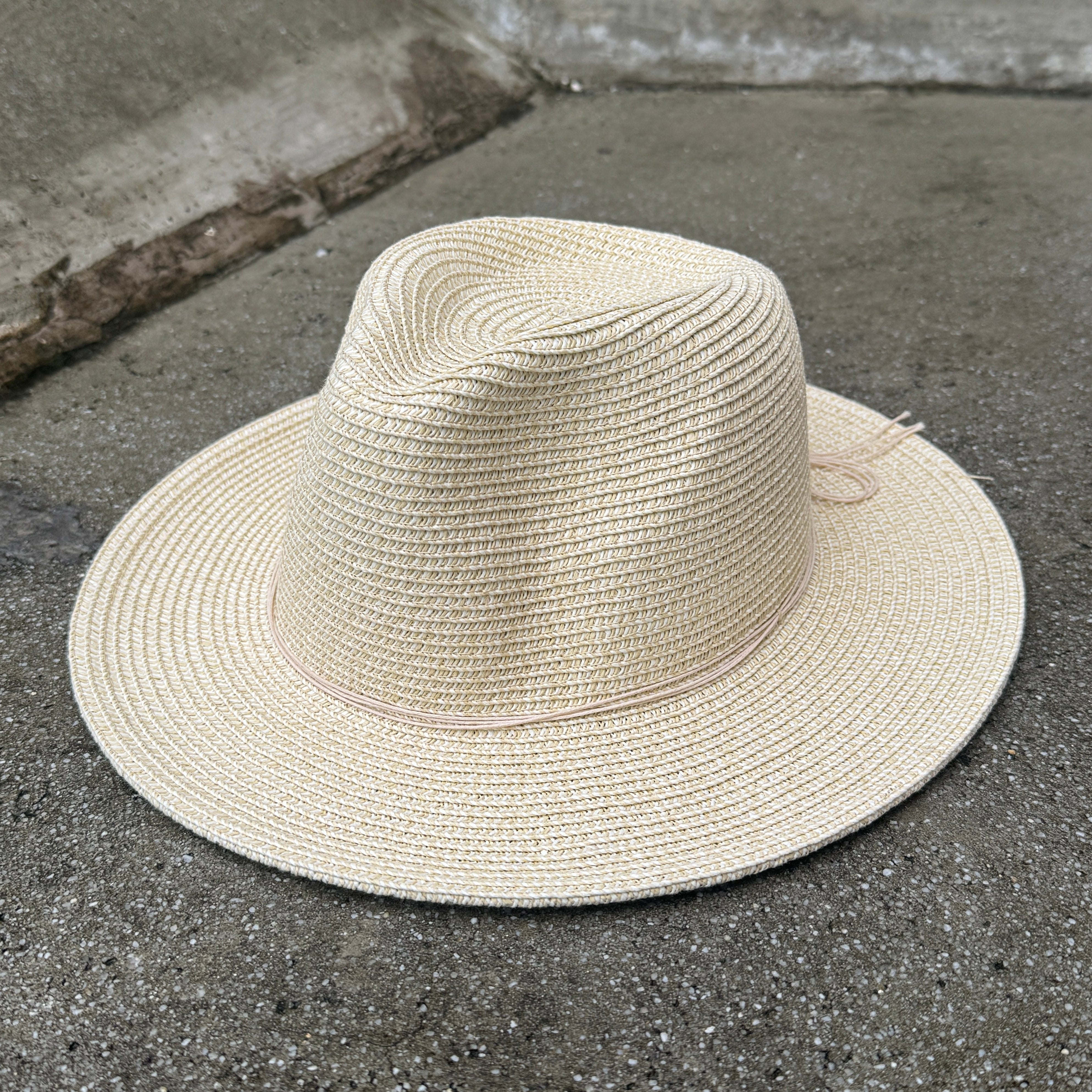 Celine - Shiny Panama-Style Safari Hat