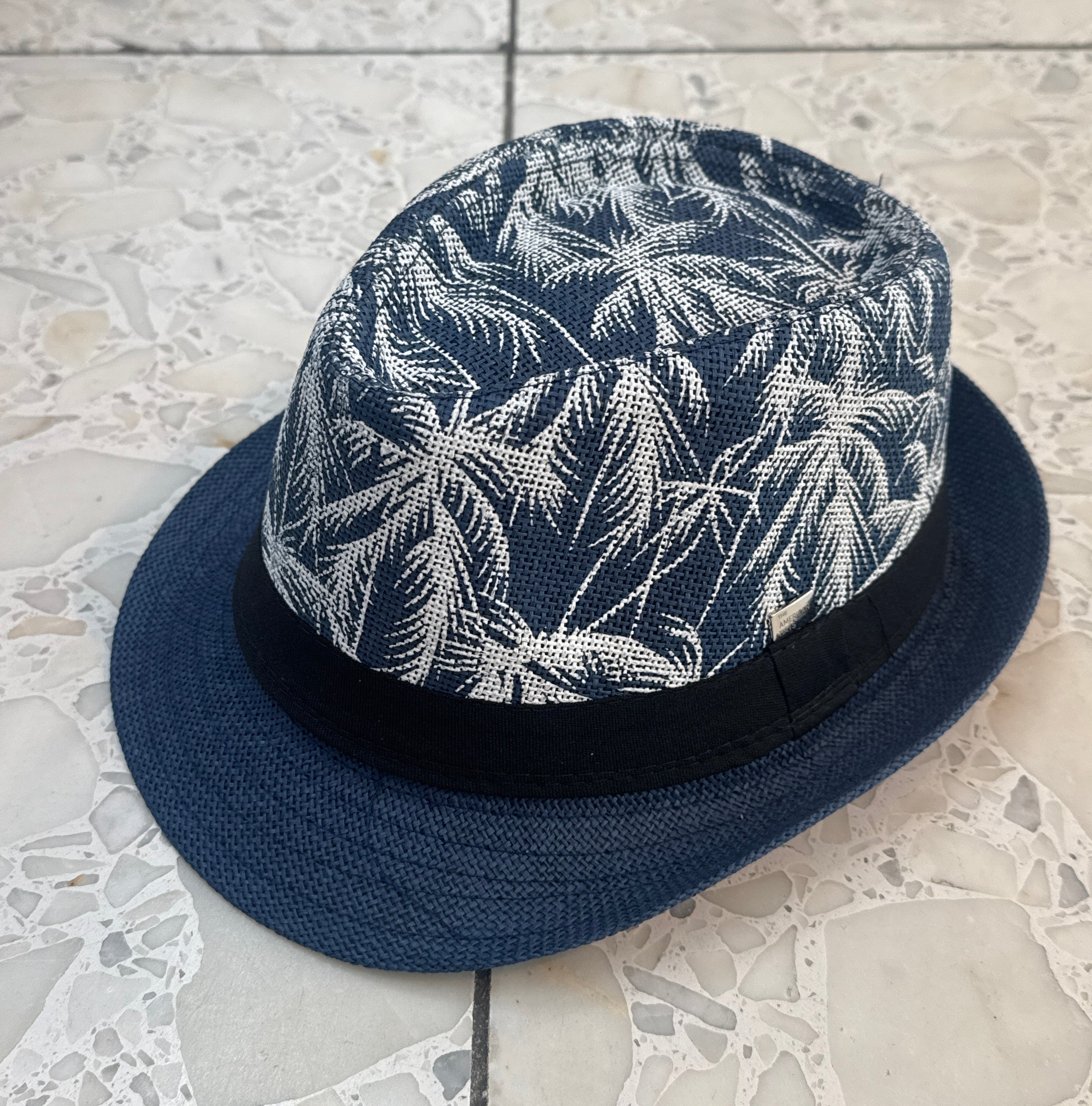 Palmarejo - Palm Print Fedora Hat