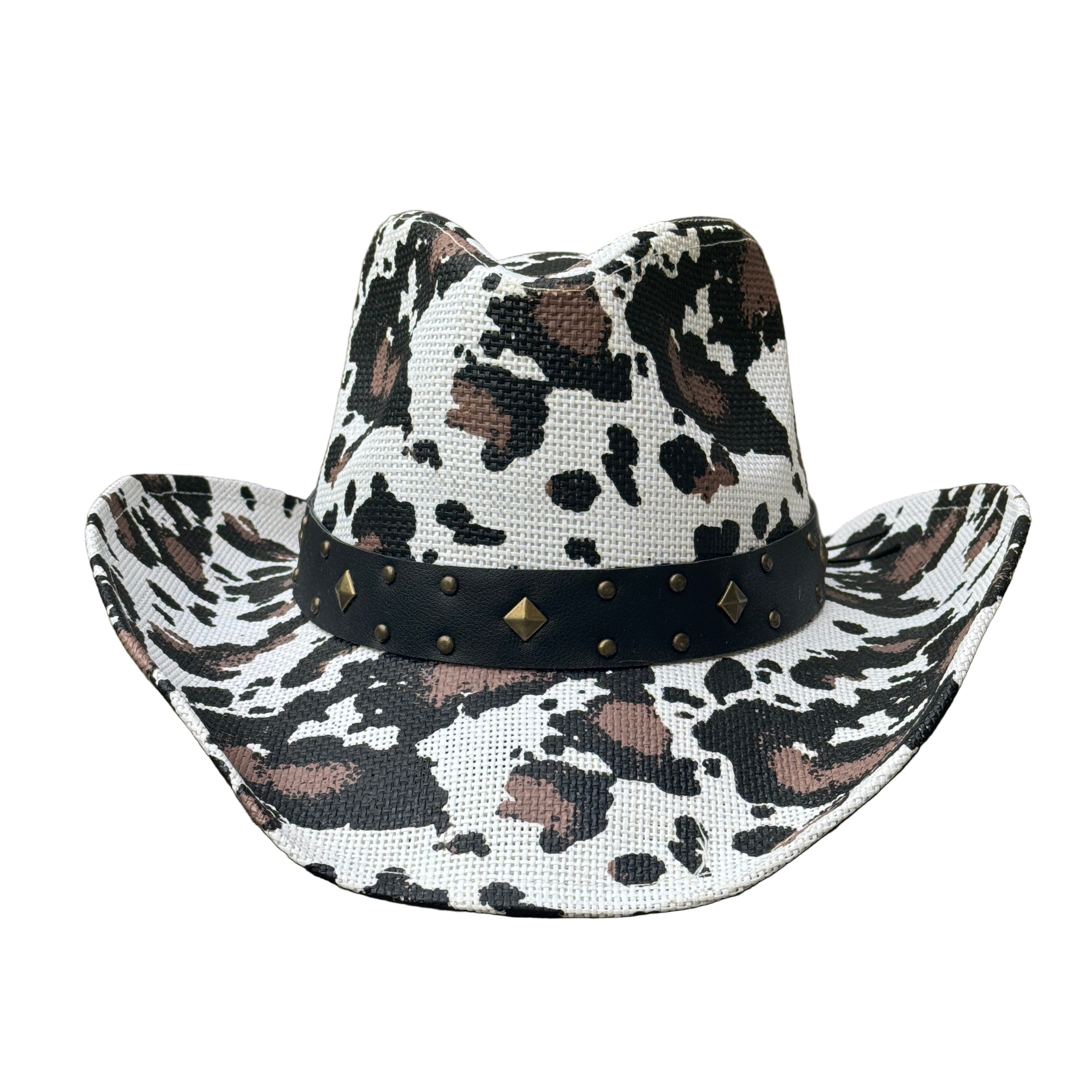 Buckaroo - Bold Cow Print Cowboy Hat