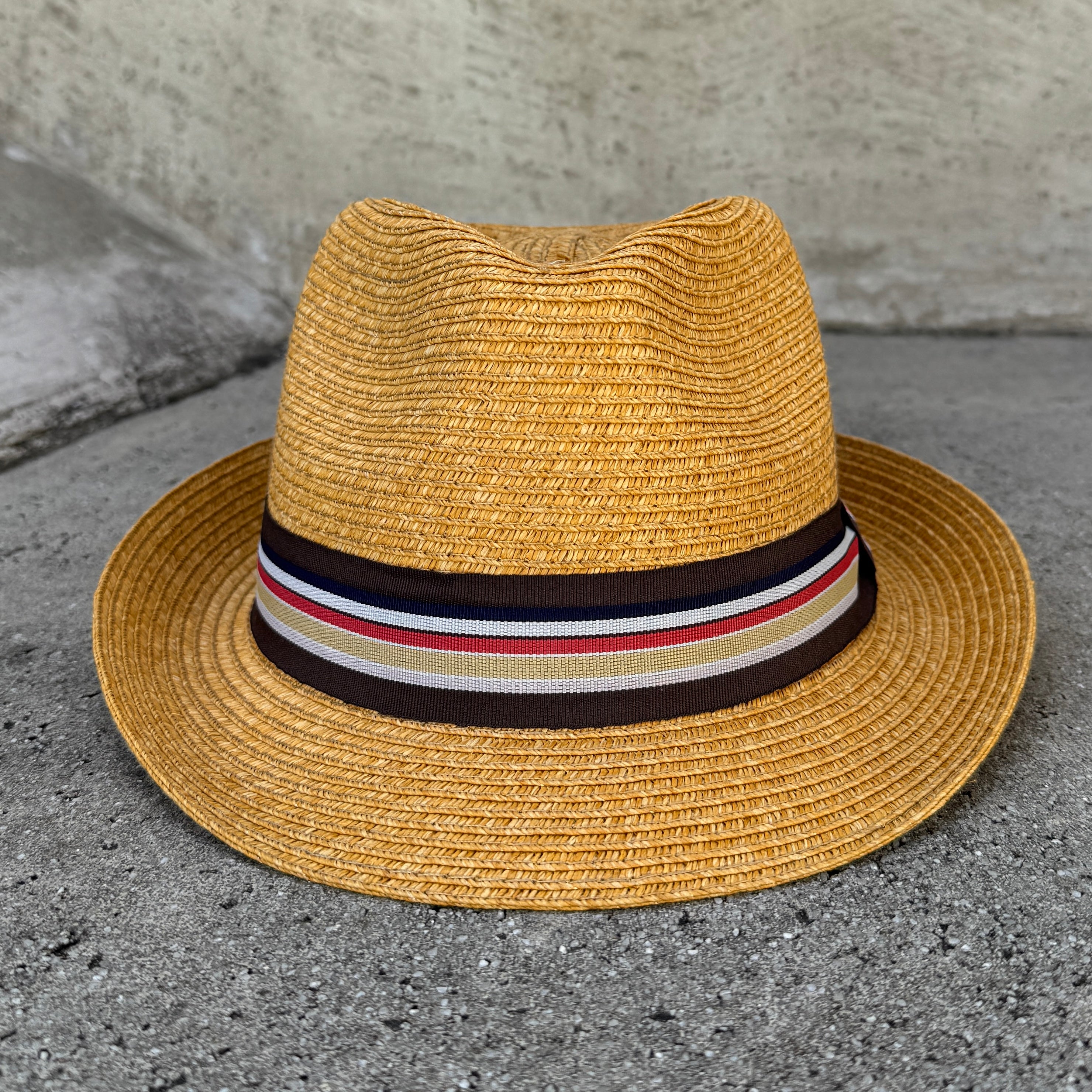 Gabo - Foldable Stiped Fedora