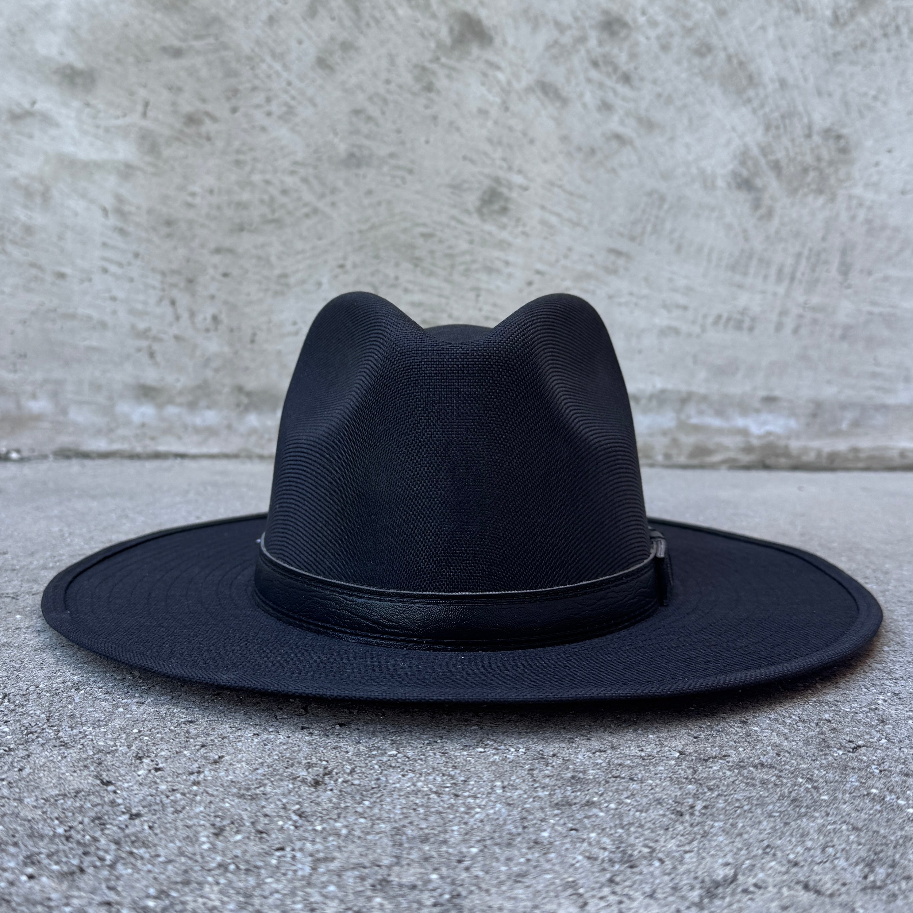 Candela Linen - Structured Red Bottom Fedora