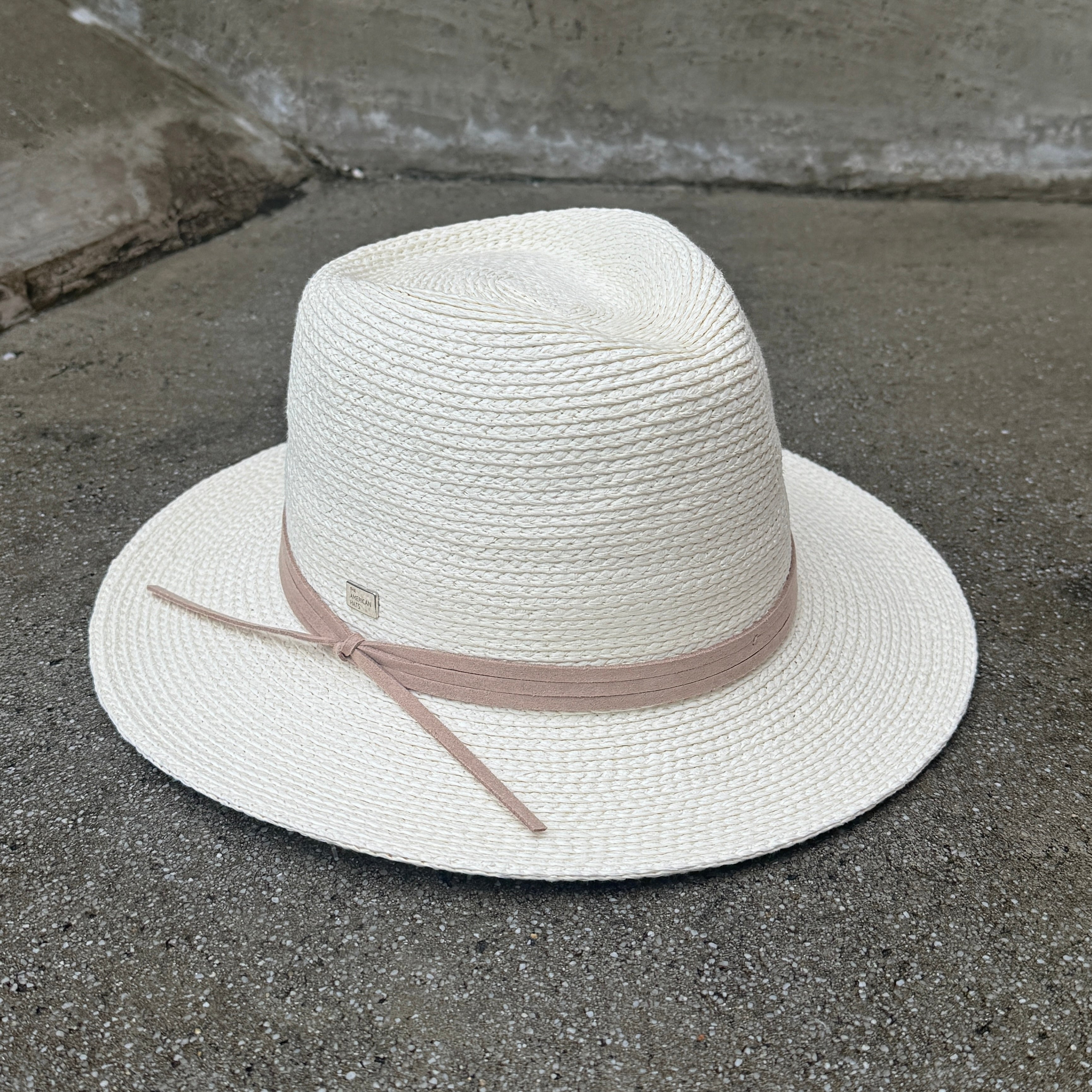 Solea - Panama-style Safari Hat with Knot Band