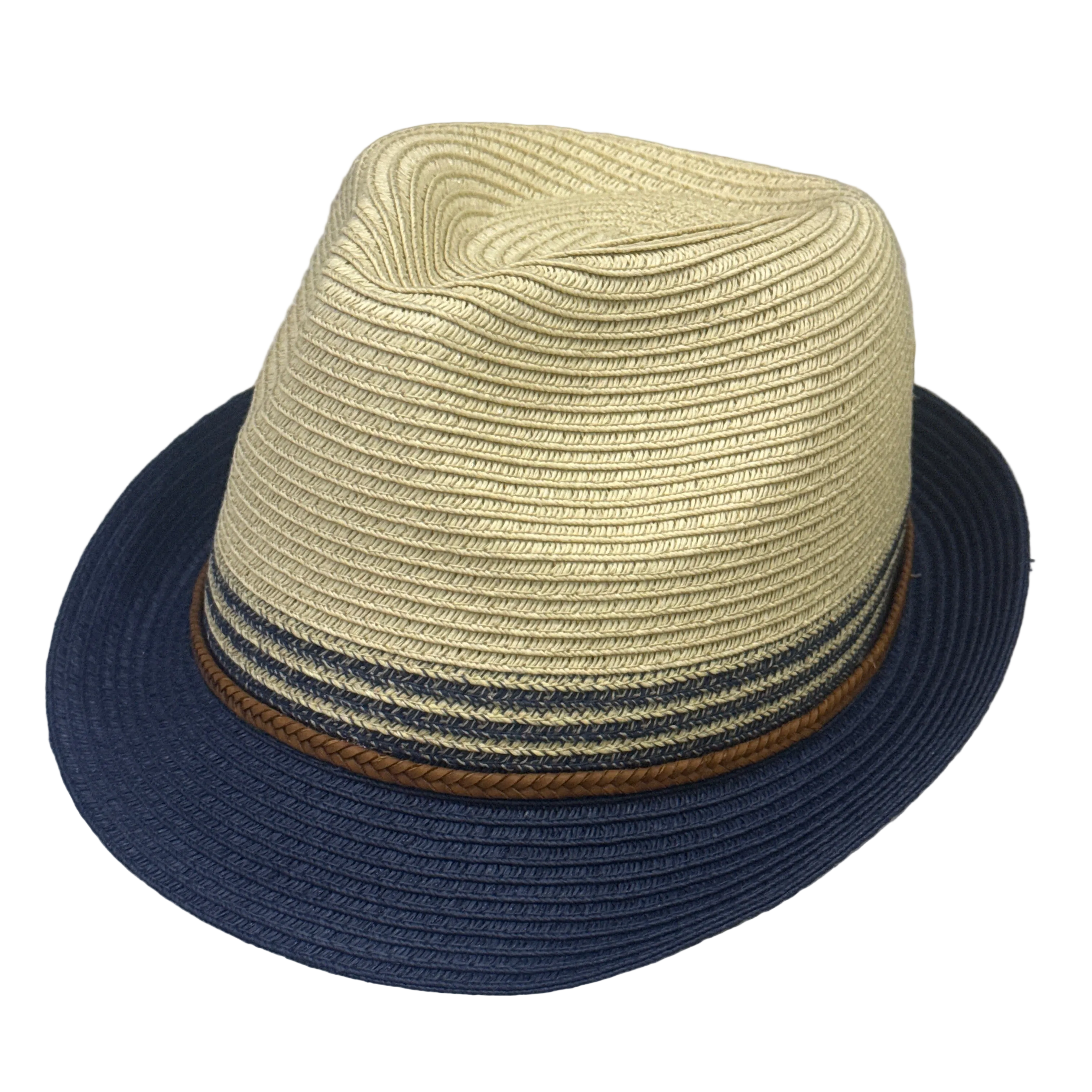 Newport – Two Tone Summer Fedora Hat