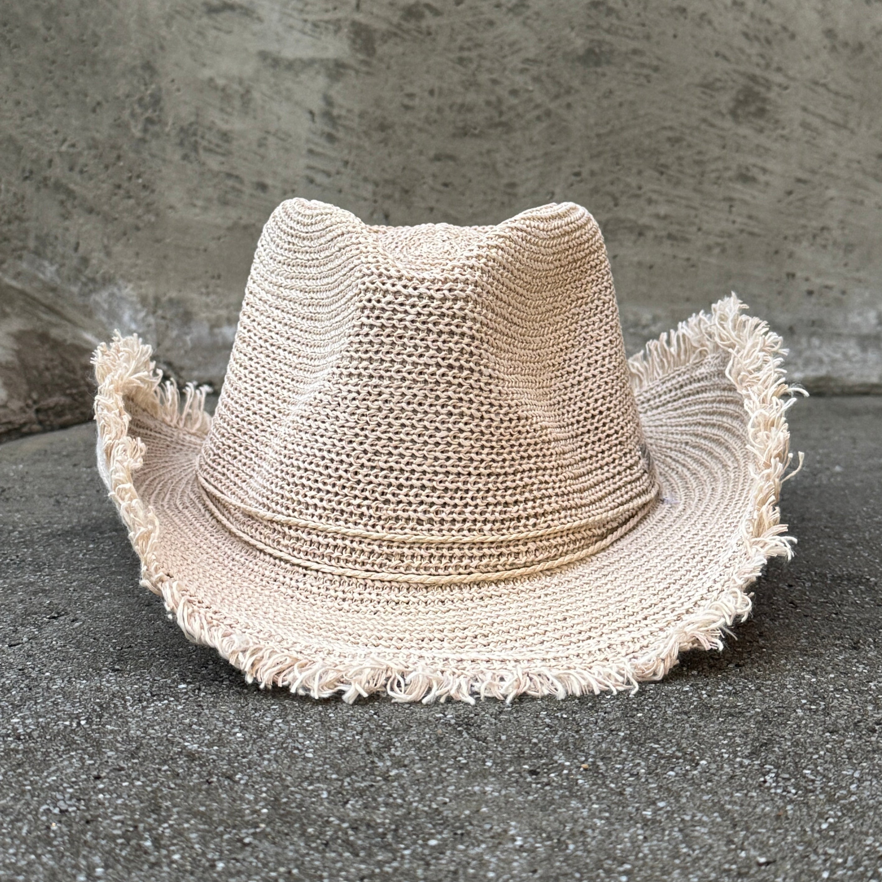 Noa - Frayed Edge Boho Cowboy Hat