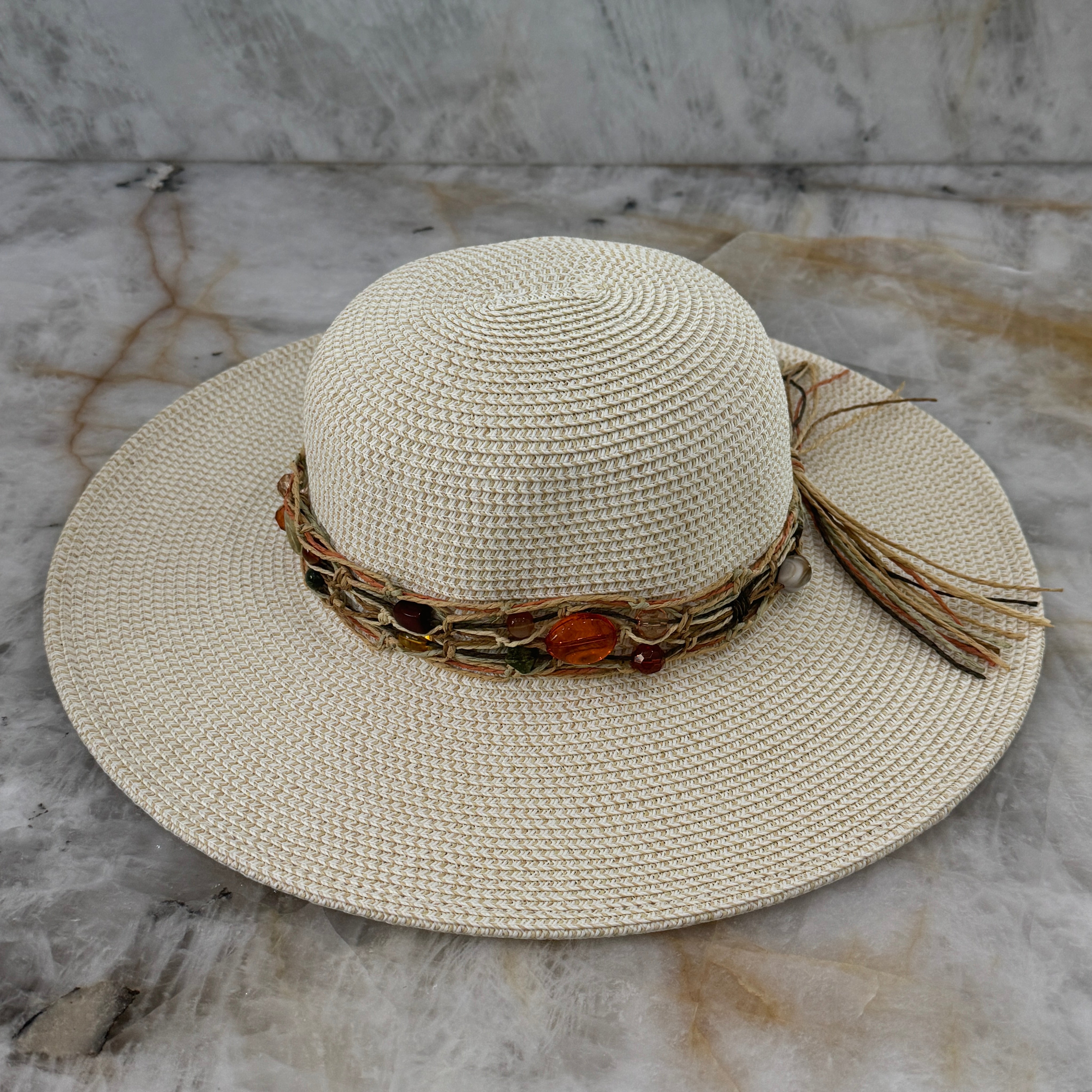 Jazmin - Boho & Stone Hat