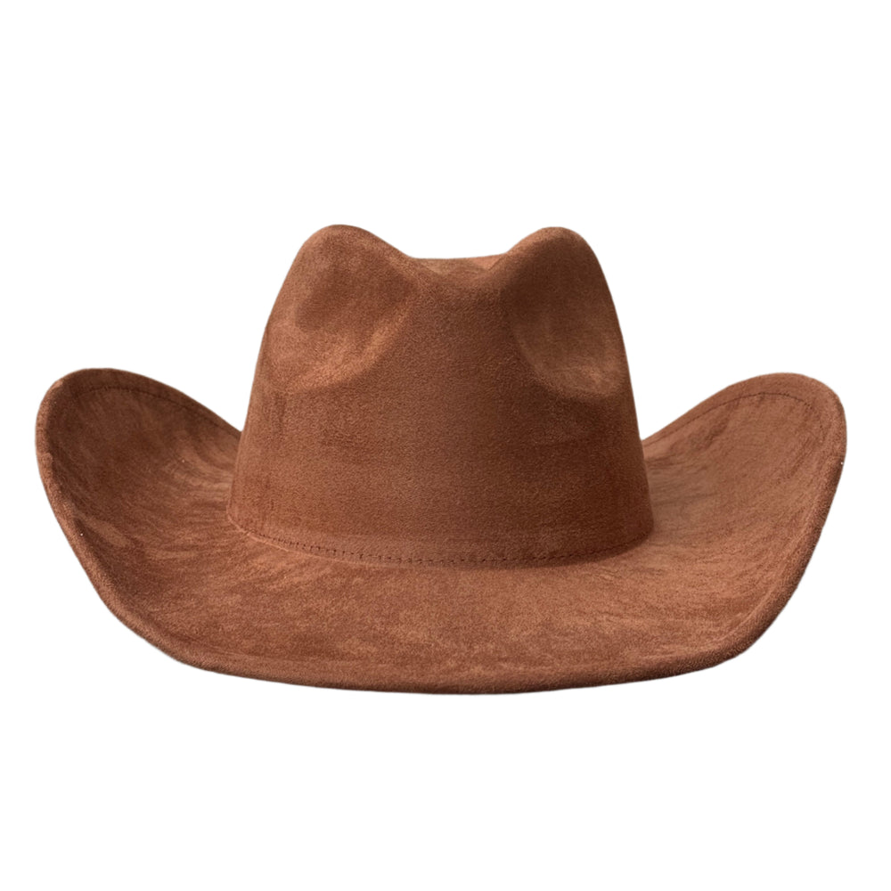Reno- Vegan Suede Cowboy Hat