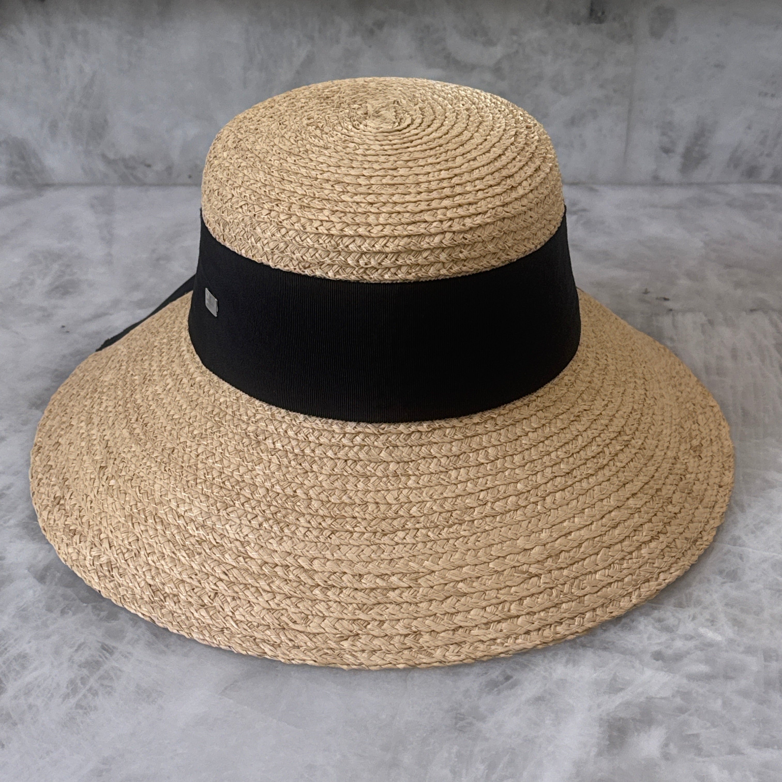Isabella - Straw Sun Hat with Bow