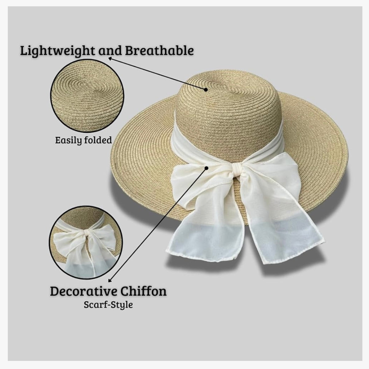 Bow Sun Azucena - Coquette Bow Sun Hat – TheAmericanHats