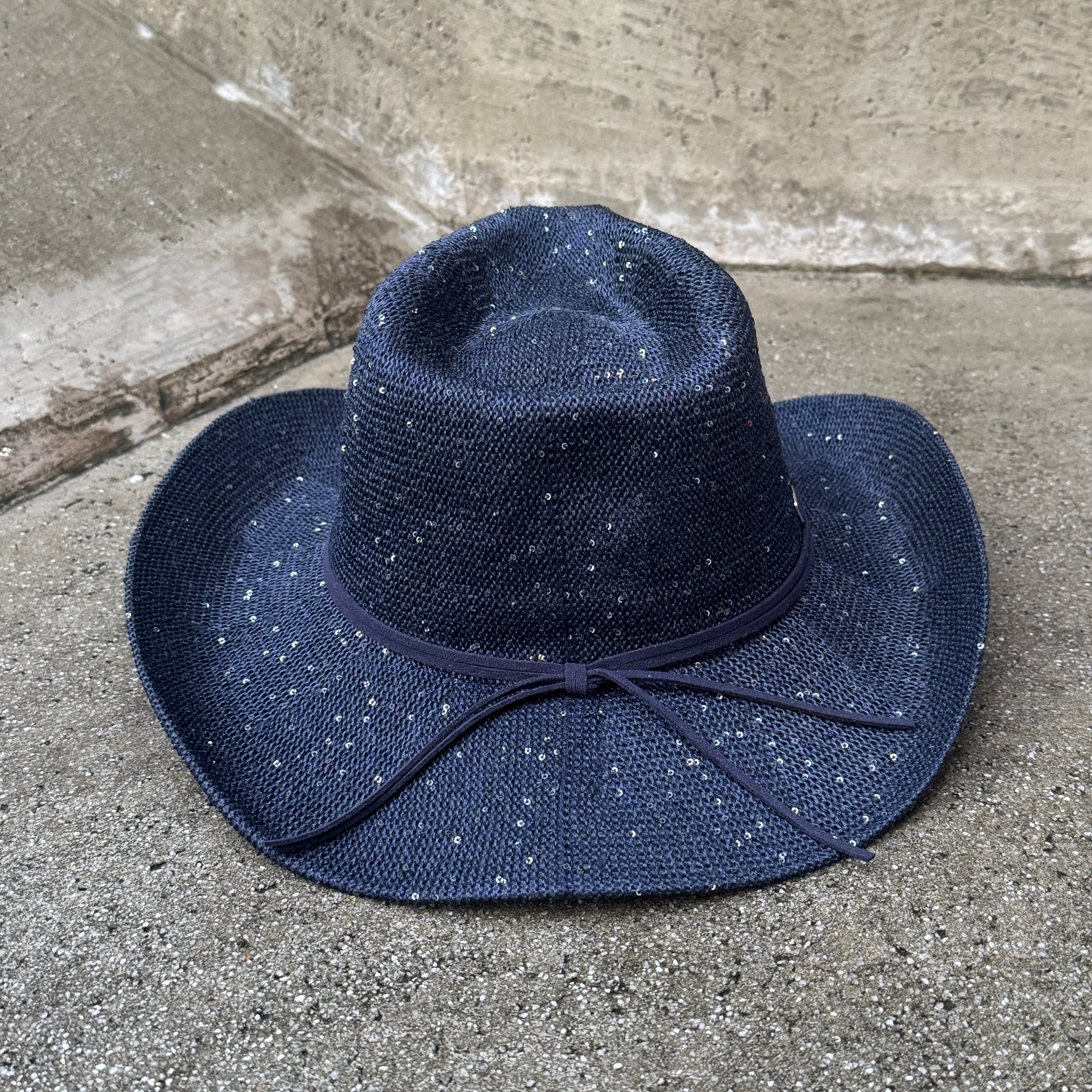 Stella Blue - Sequin Cowboy Hat