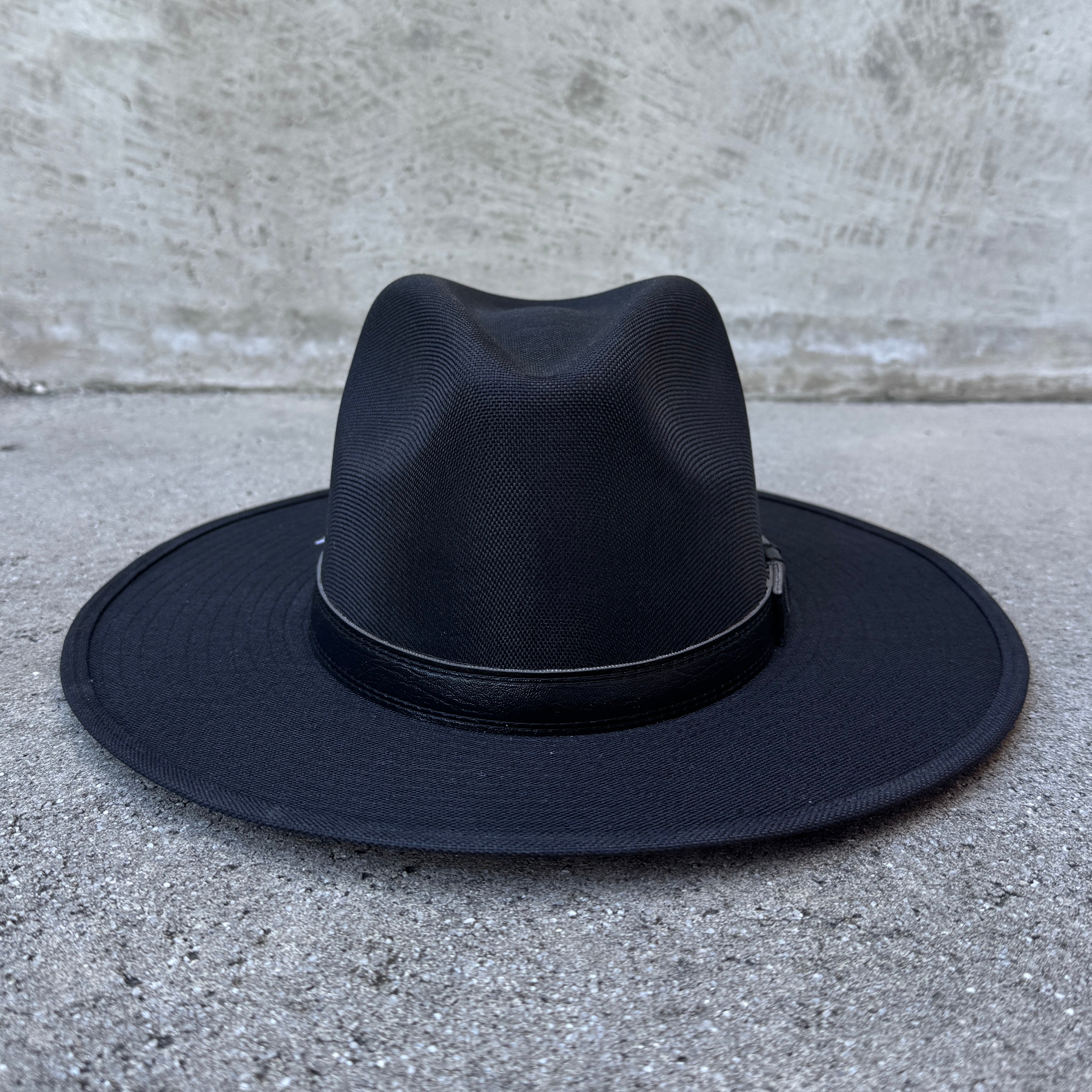 Candela Linen - Structured Red Bottom Fedora
