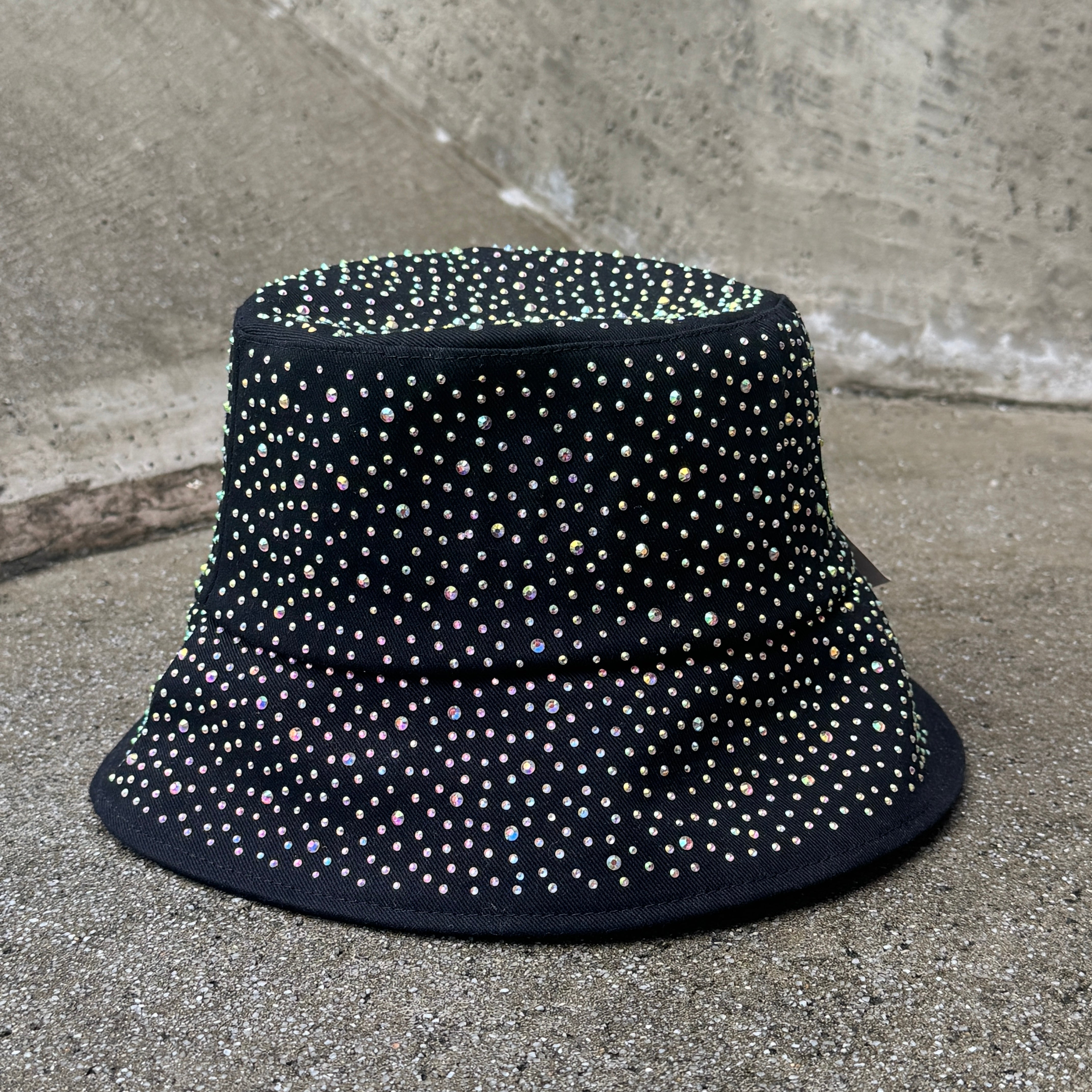 Midnight Spark - Rhinestone Bucket Hat