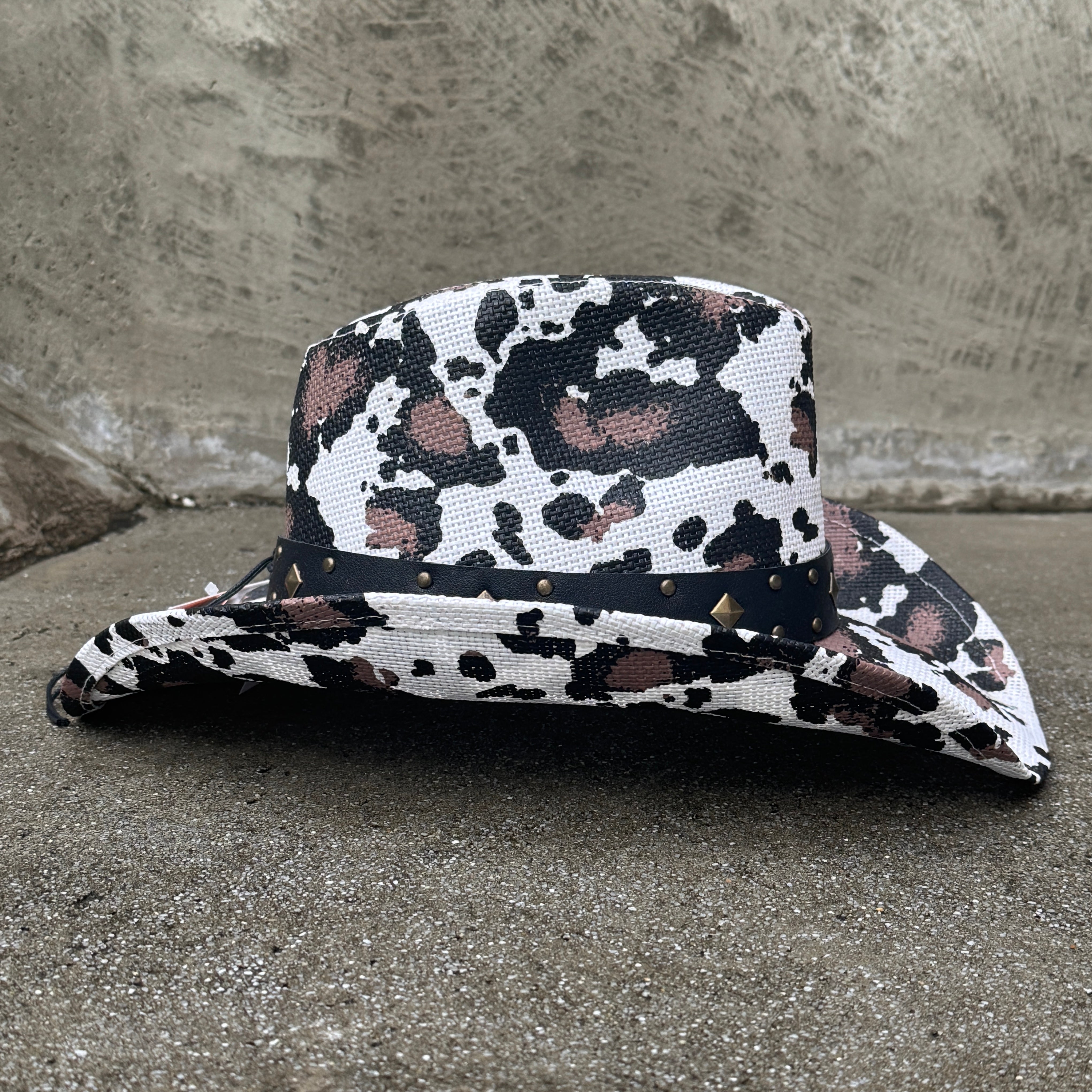 Buckaroo - Bold Cow Print Cowboy Hat