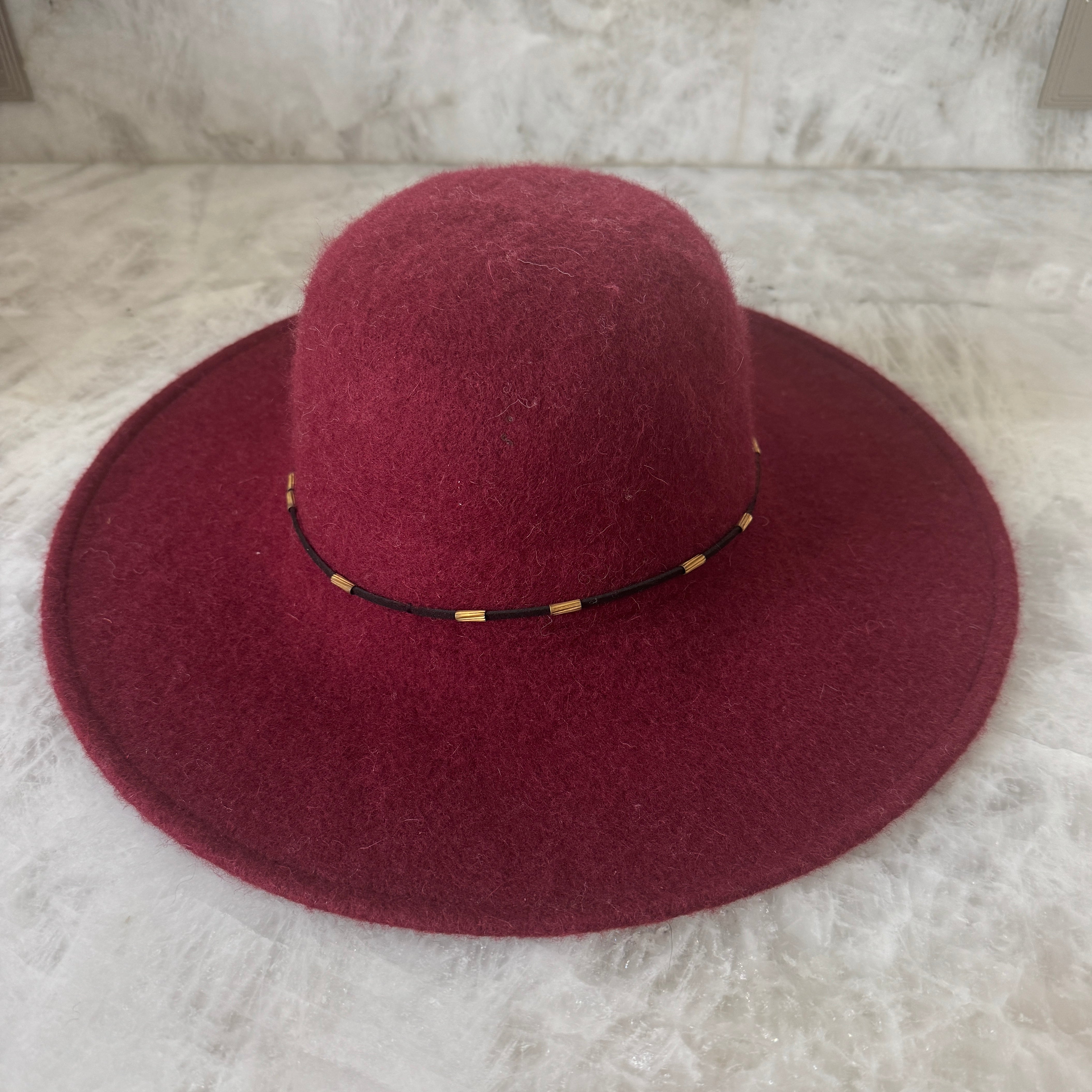 Rosi - Wool Wide Brim Hat