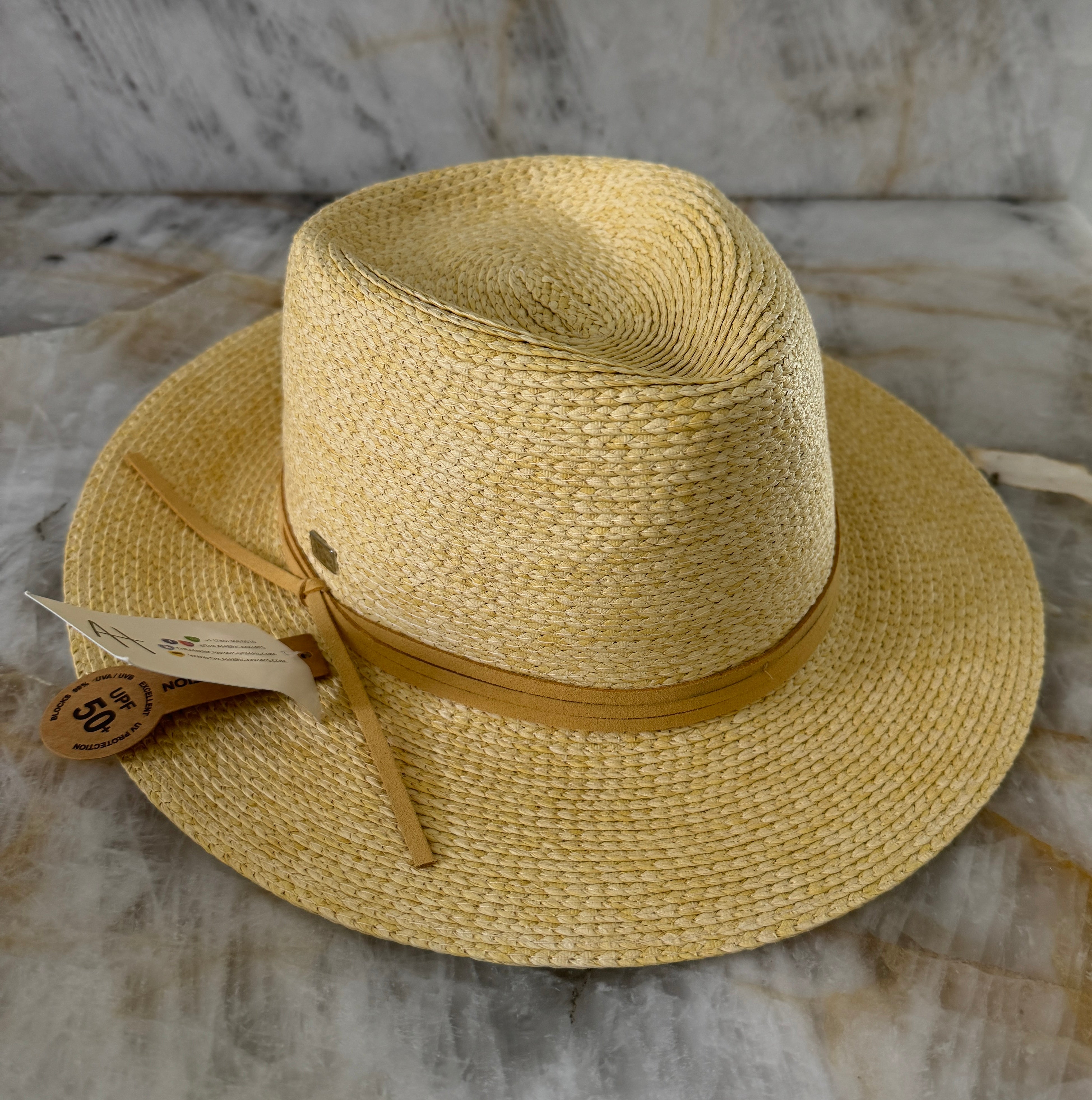 Solea - Panama-style Safari Hat with Knot Band