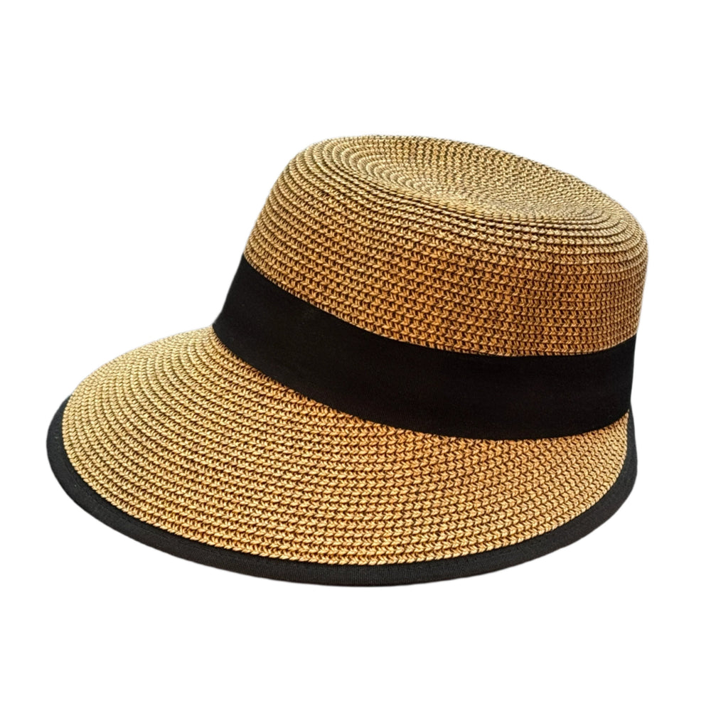 Marcela - Wide Brim Visor Sun Hat