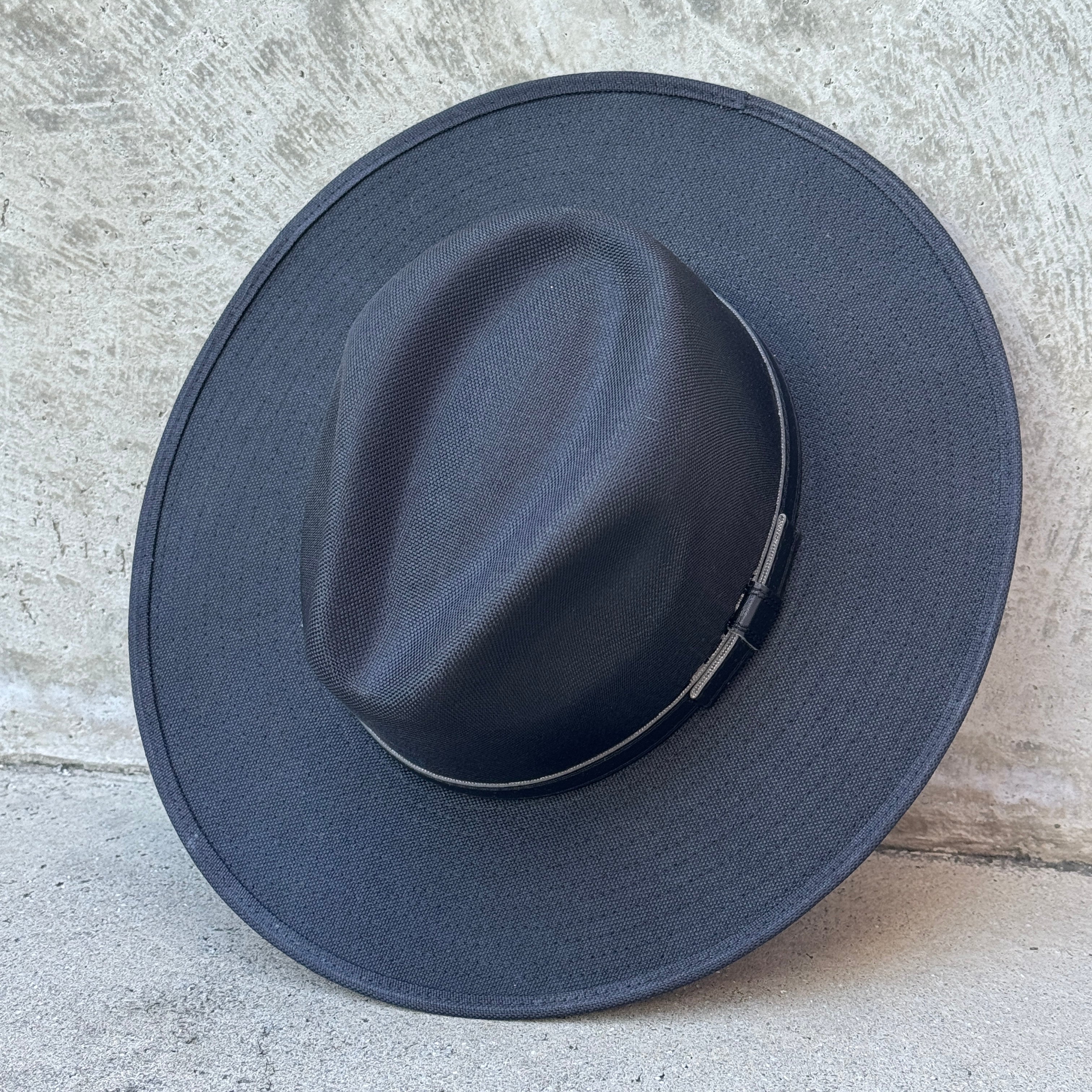 Candela Linen - Structured Red Bottom Fedora