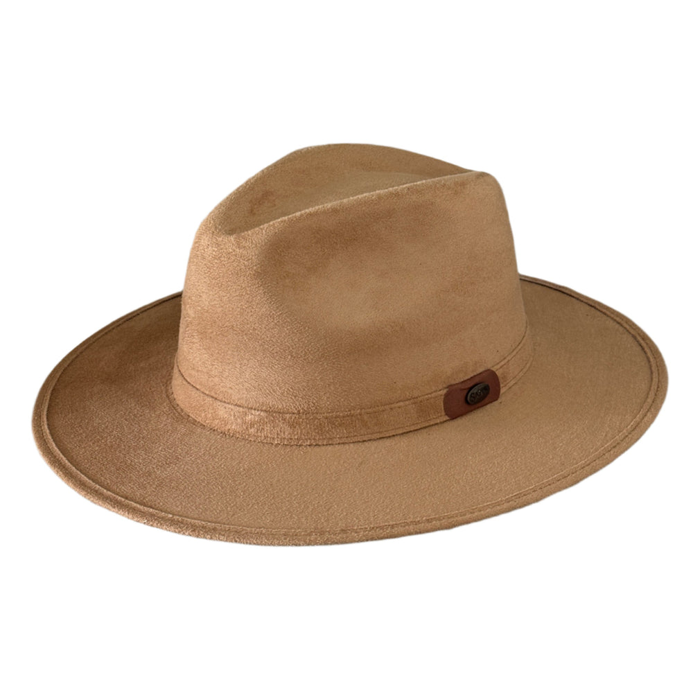 Boreal - Suede Wide Brim Fedora