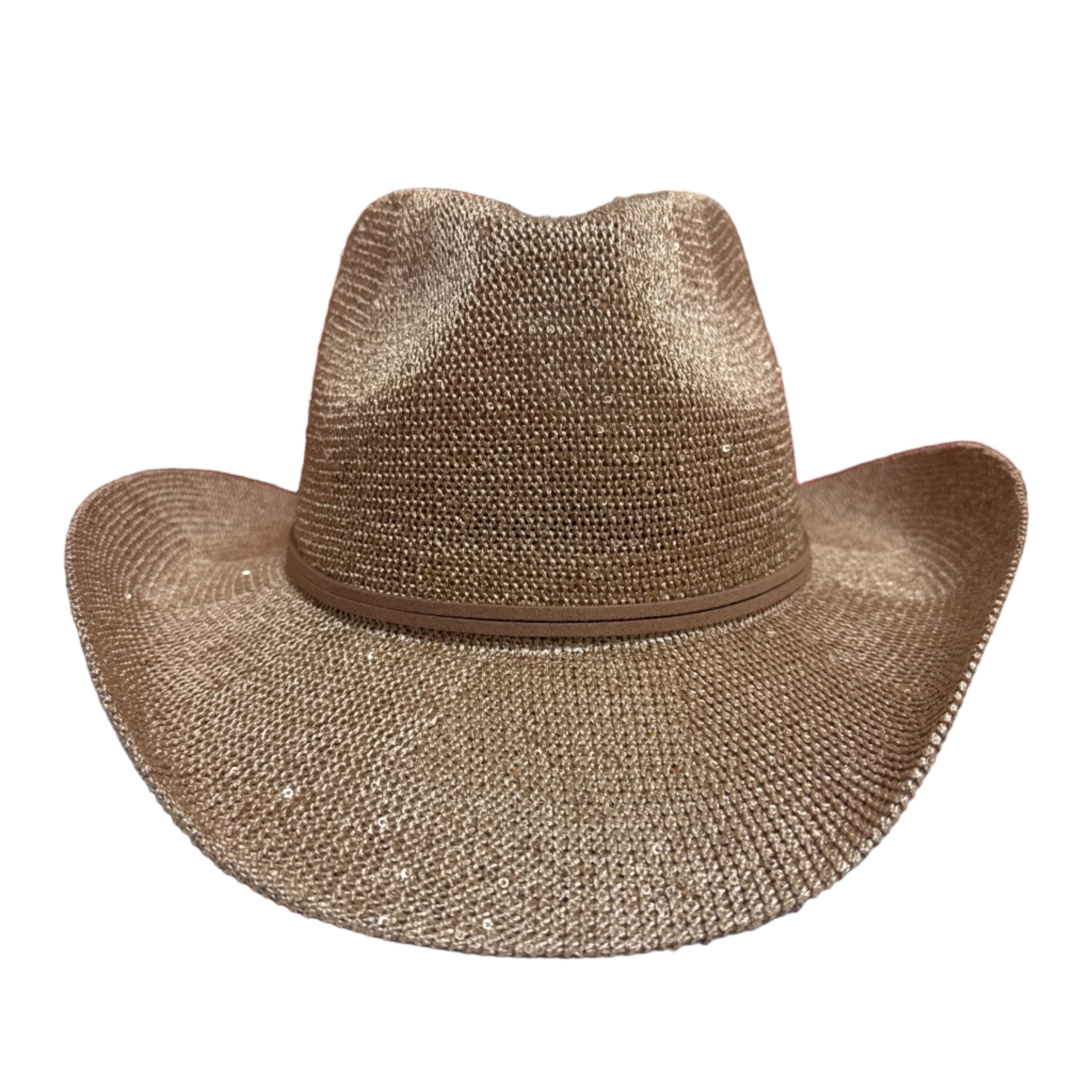 Stella Gold - Sequin Cowboy Hat