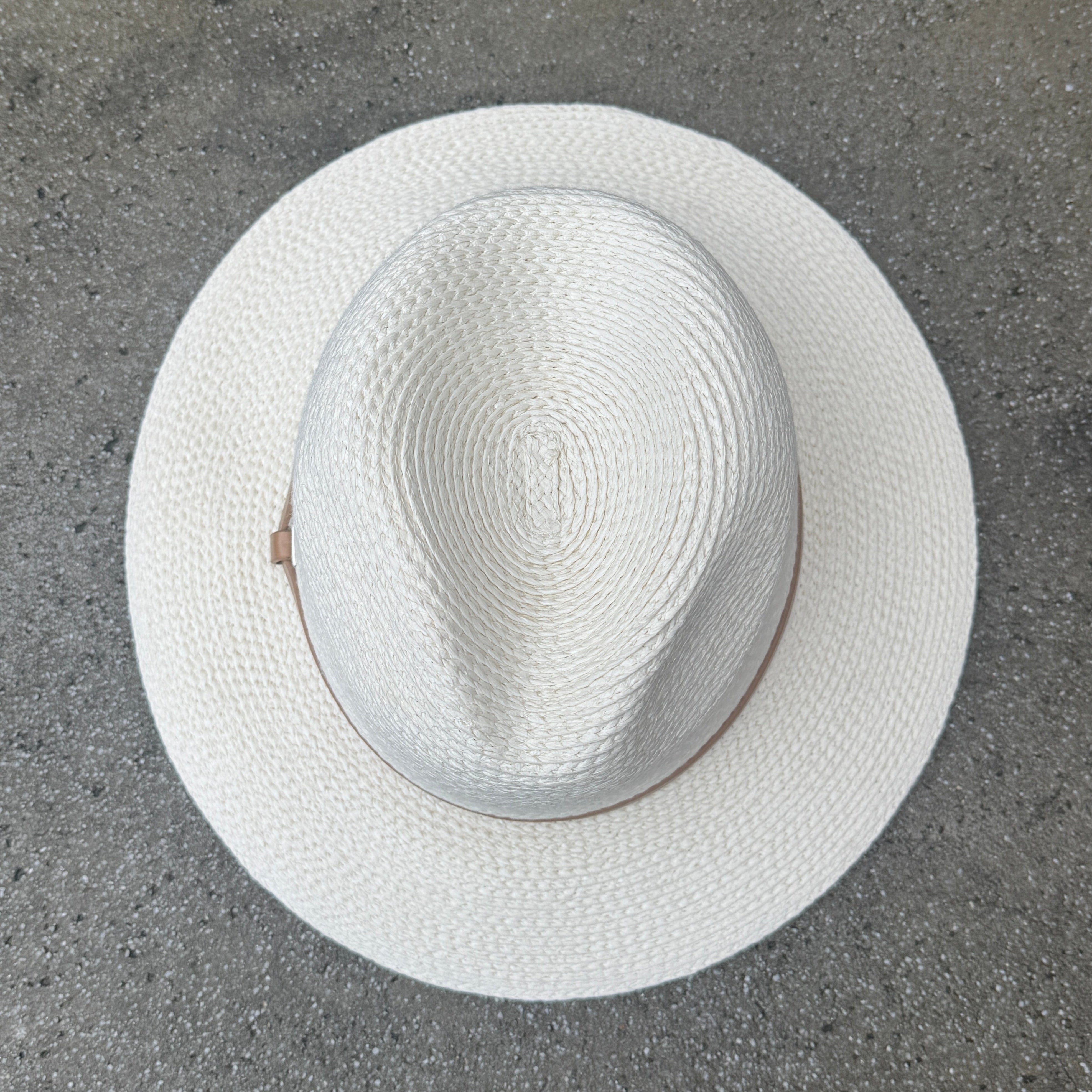 Nina - Elevated Crown Panama-style Safari Hat