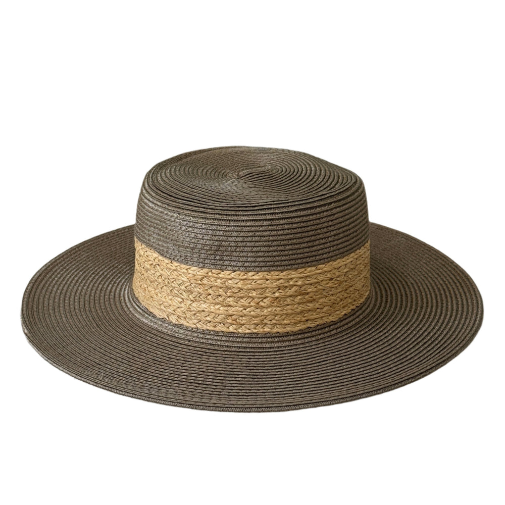 Emma - Vintage Boater Hat