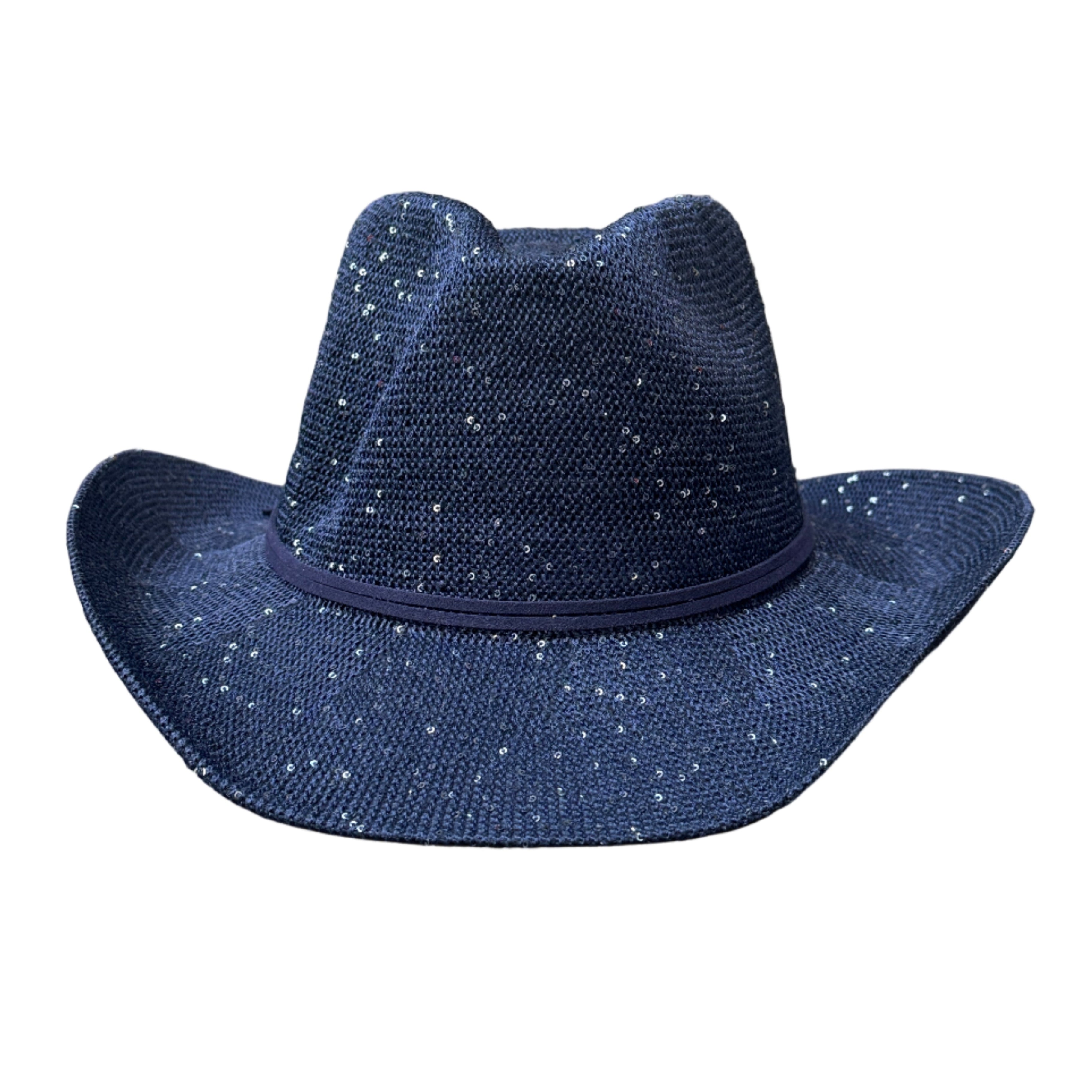 Stella Blue - Sequin Cowboy Hat