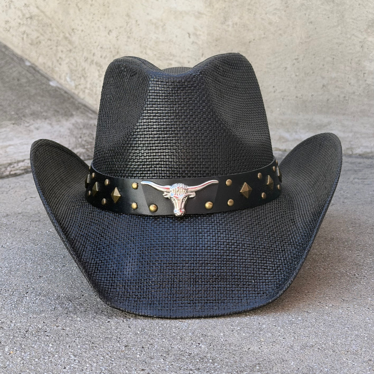 Toro Black - Bull Trim Cowboy Hat — product image
