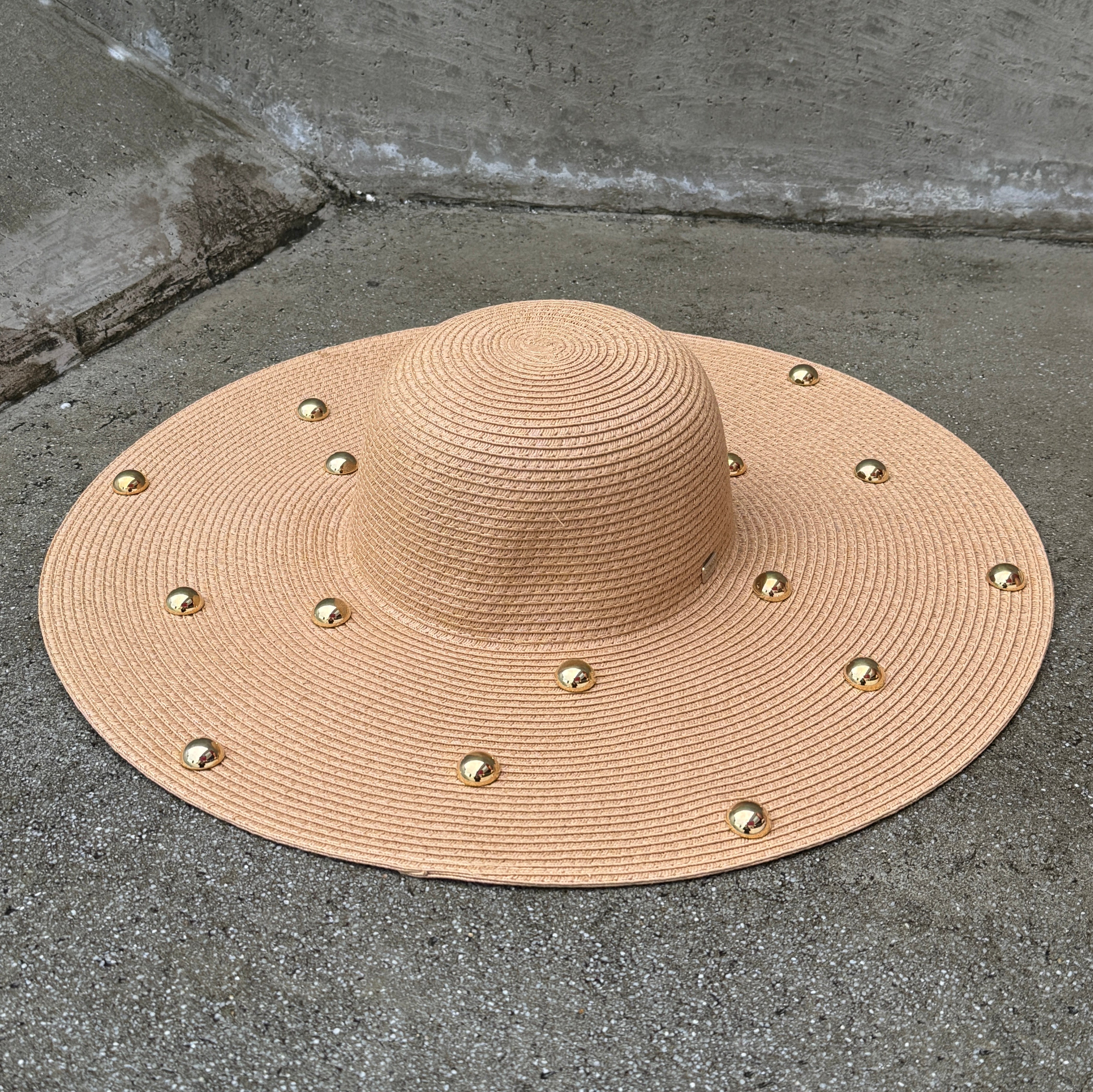 Golden Flare – Wide Floppy Hat