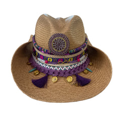 Tina - Straw Cowboy Hat