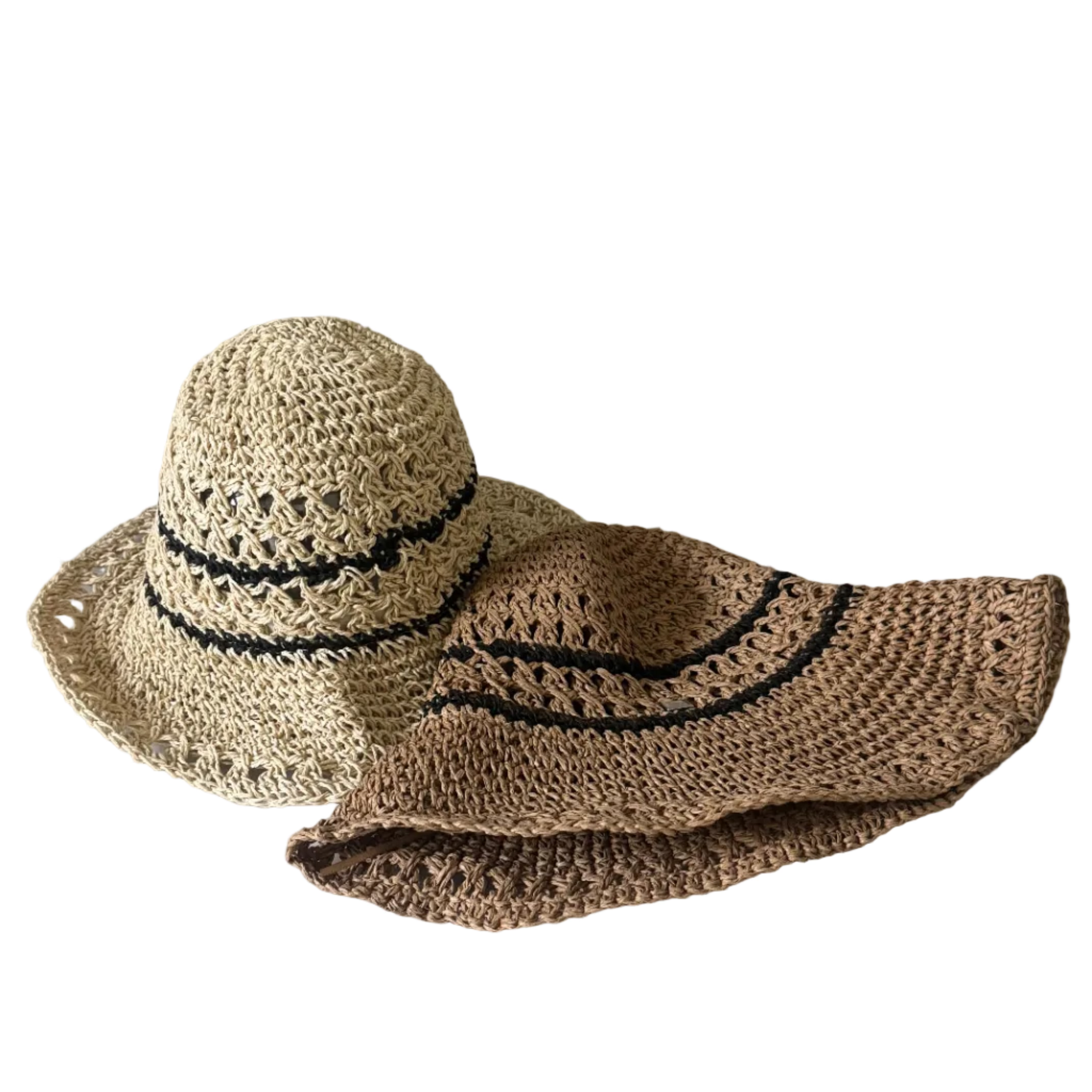 Karina - Straw Crochet Bucket Hat