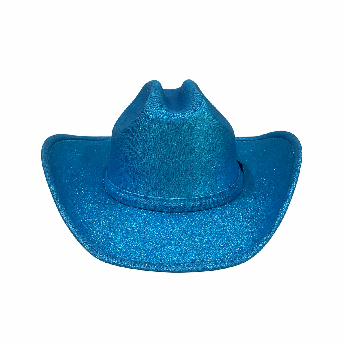 Altair - Glitter Western Hat — front view on white background