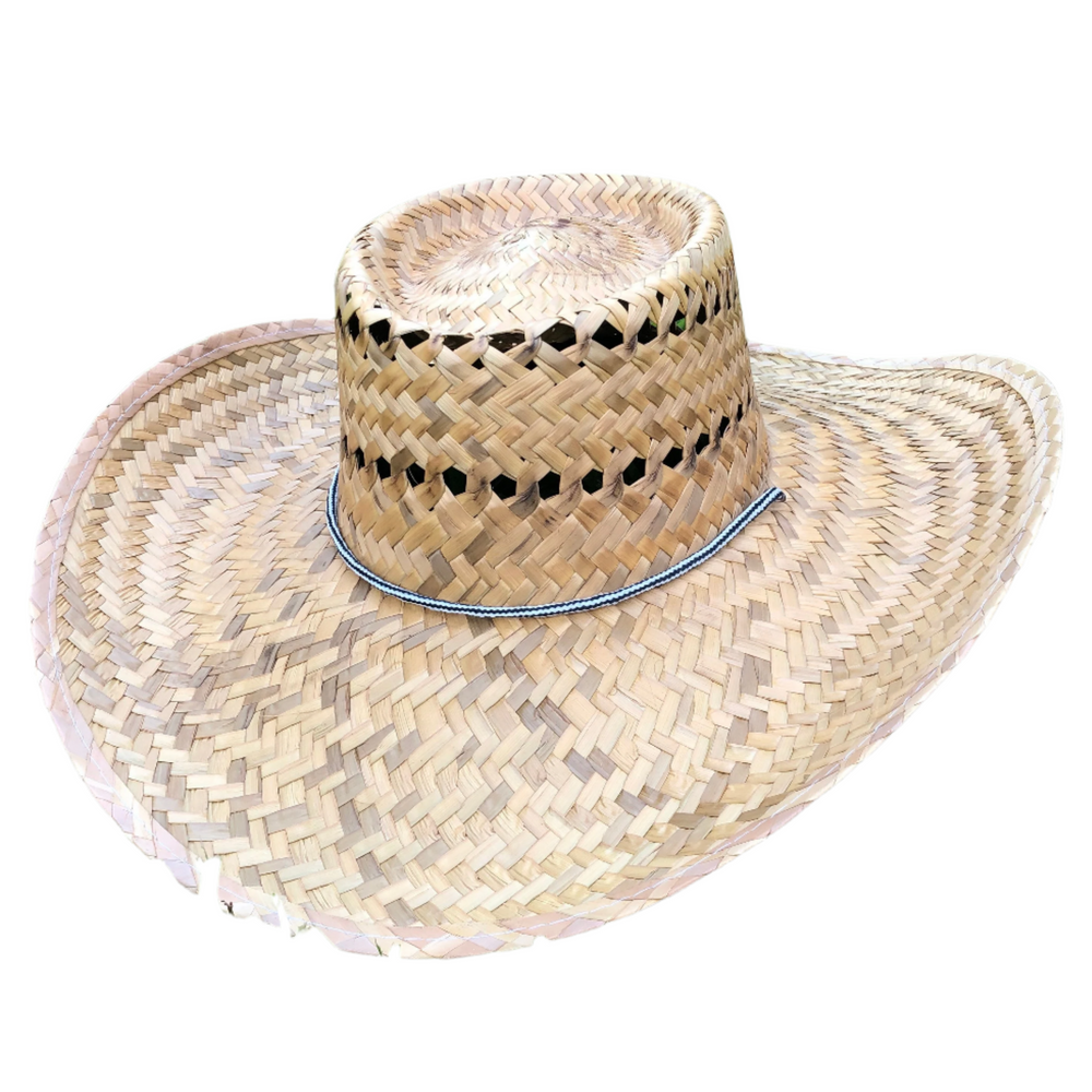Leon - Palm Boater Hat