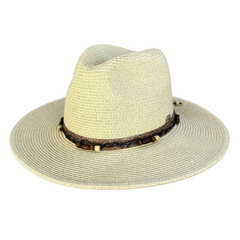 Zulu - Snakeskin Wide Brim Hat