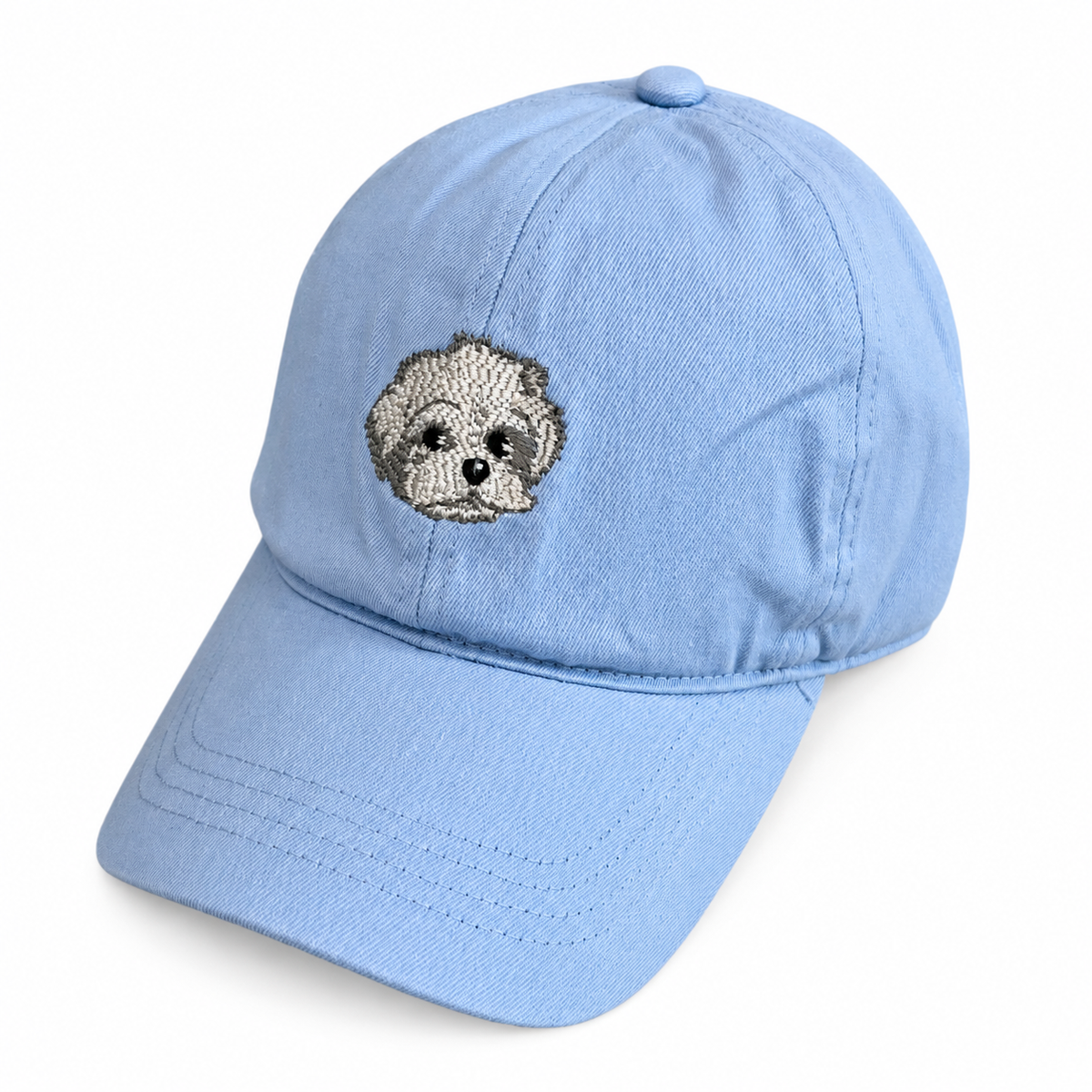 Terry - Dog Mom Cap shown on a white background