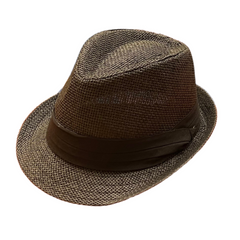 Little Noir - Kids' Black Fedora Hat