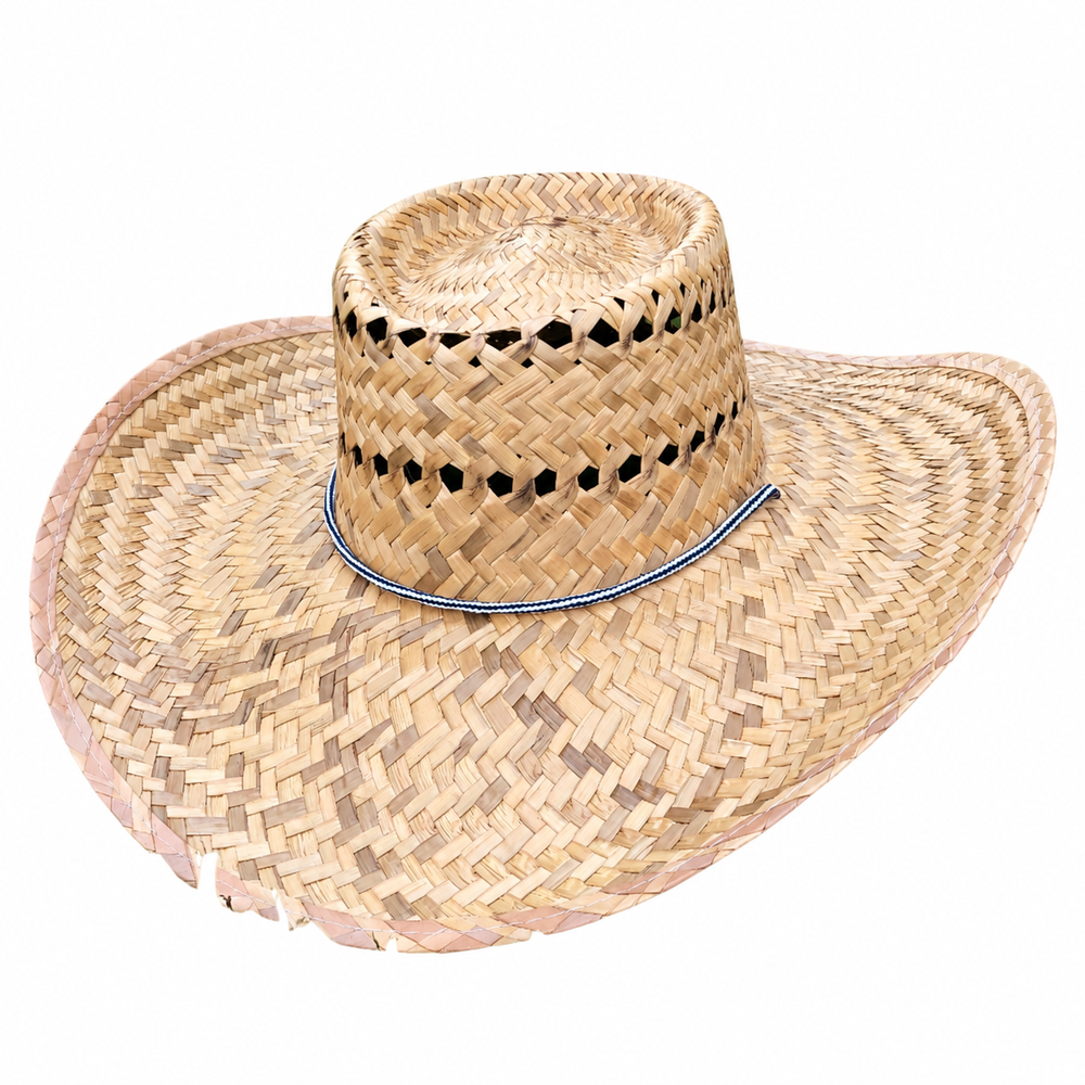 Leon - Palm Boater Hat