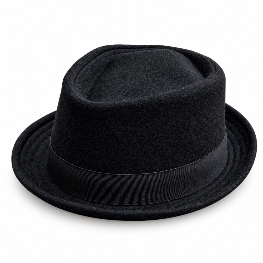 Lucas - Diamond Crown Pork Pie Hat
