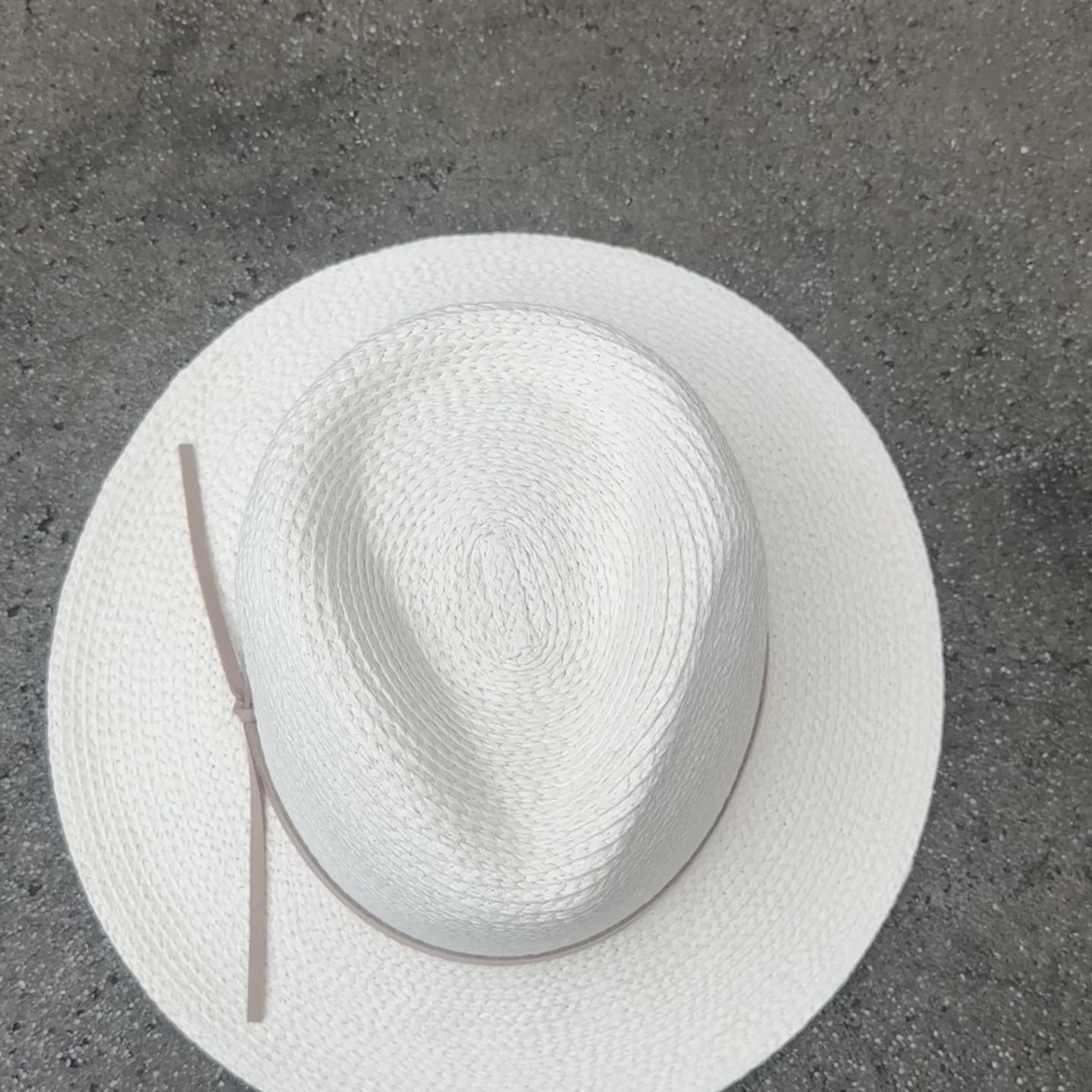 Load video: Solea - Panama-style Safari Hat with Knot Band