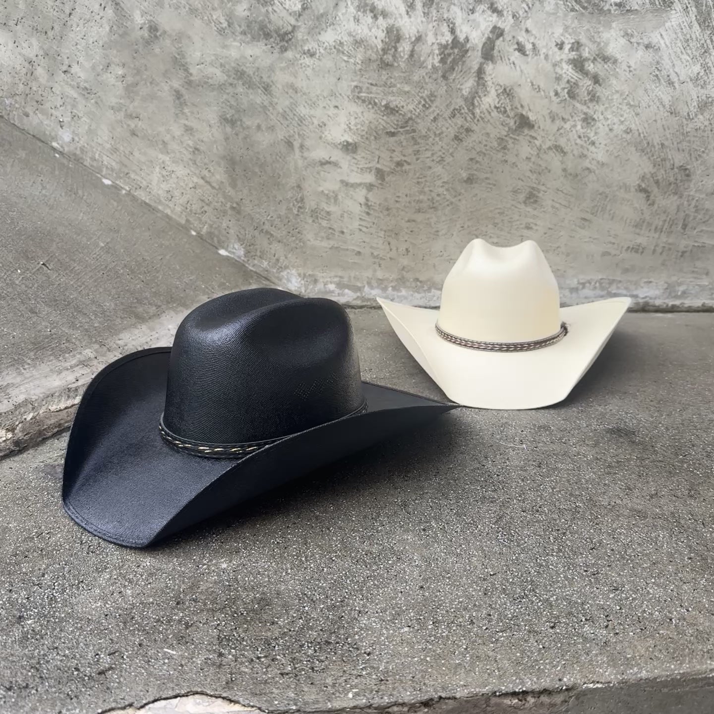 Load video: Maverick - Western Canva Hat