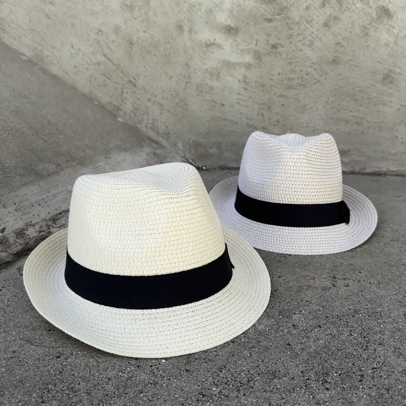 Load video: Dani - Foldable Fedora Hat