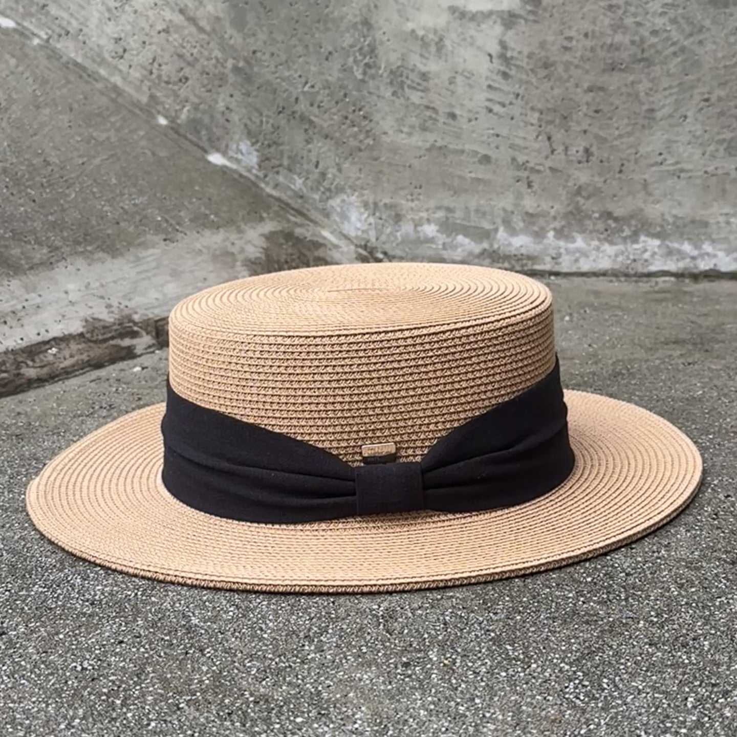 Load video: Lola - Boater Hat