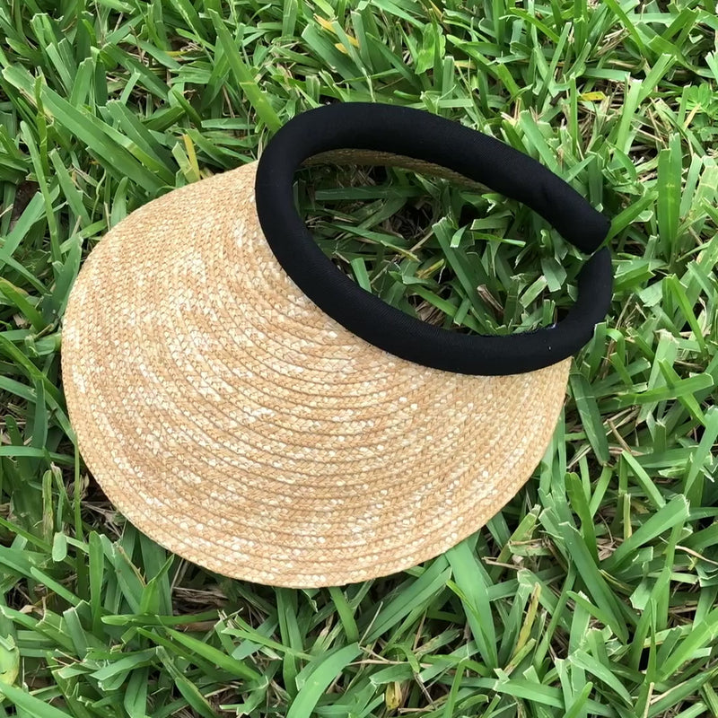 Bela - Straw Clip-On Visor — product video