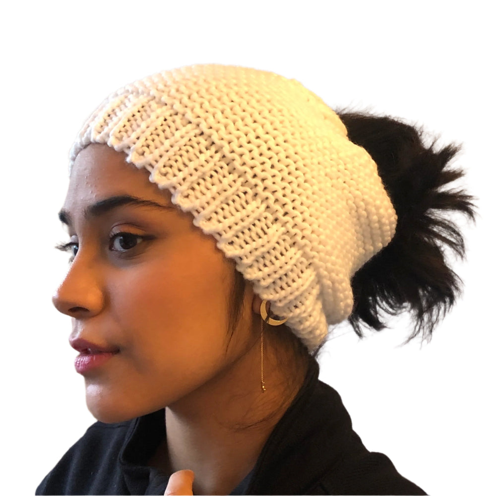 Ponytail Beanie Hat