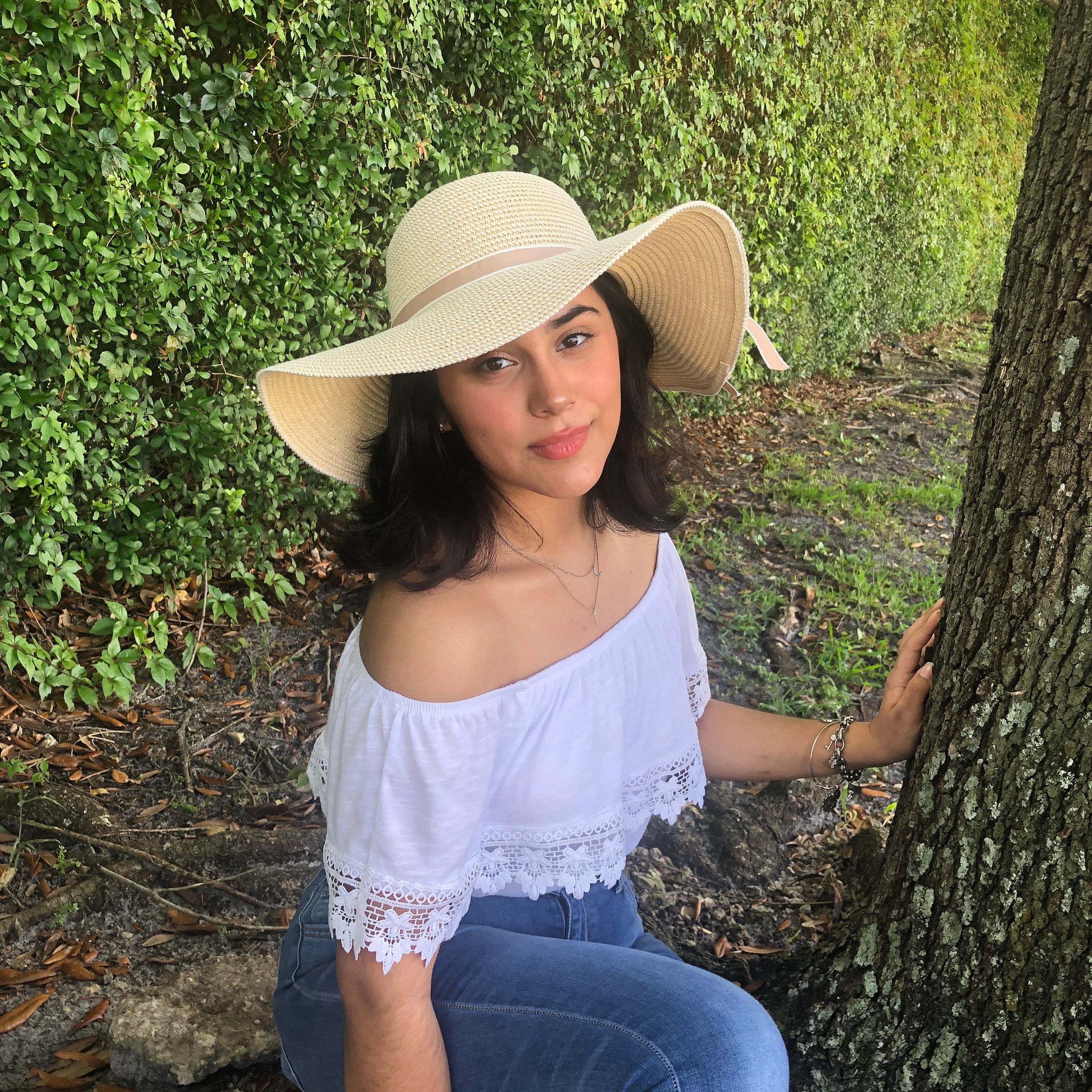 Hila - Floppy Wide Brim Sun Hat