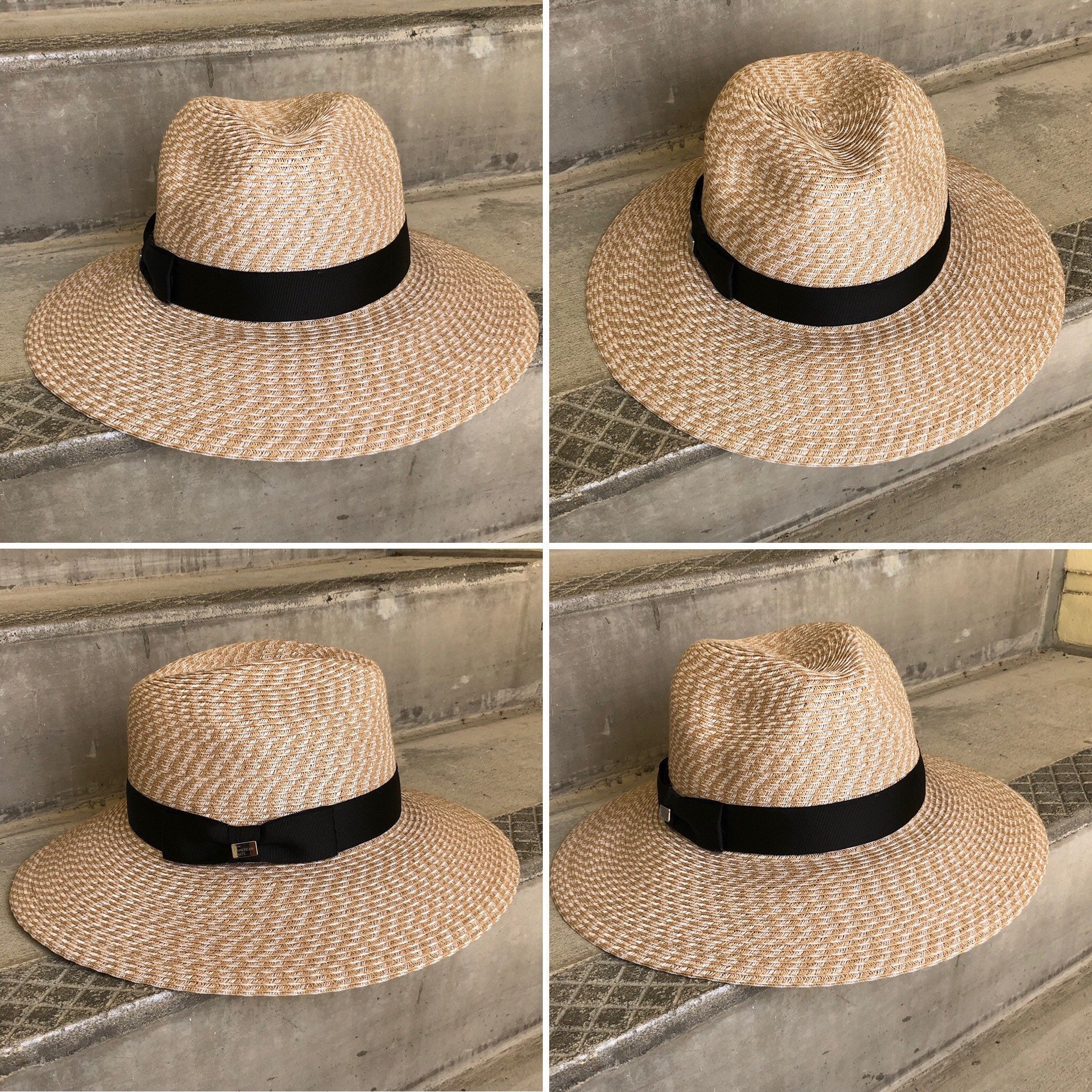 Riley - Soft Panama Style Safari Hat