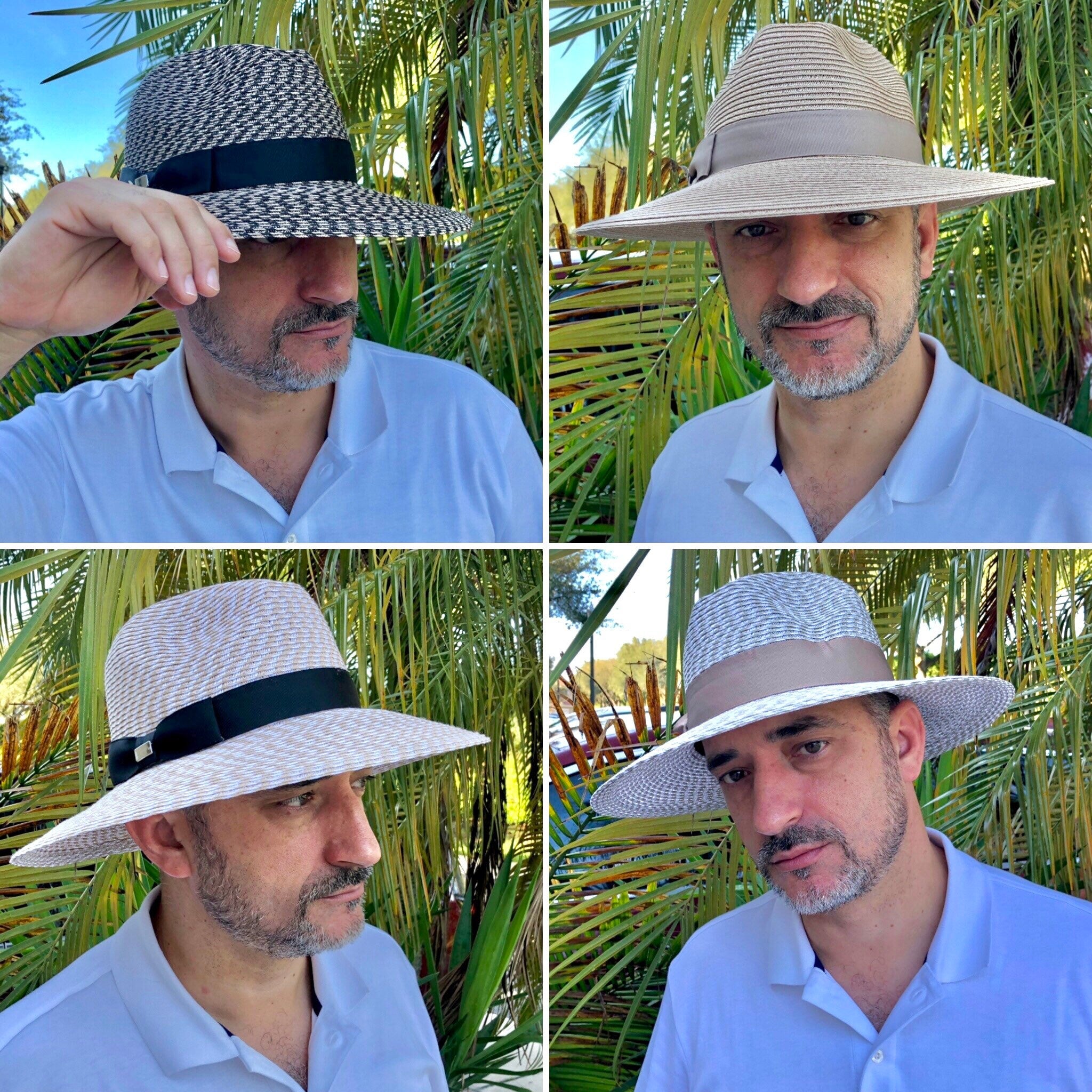 Riley - Soft Panama Style Safari Hat