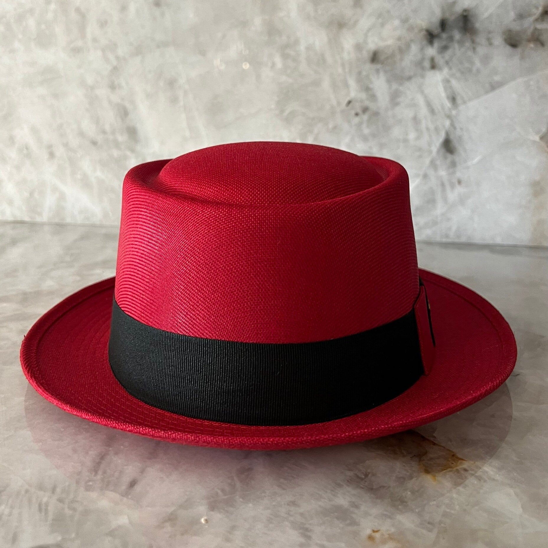 Logan - Linen Pork Pie Hat