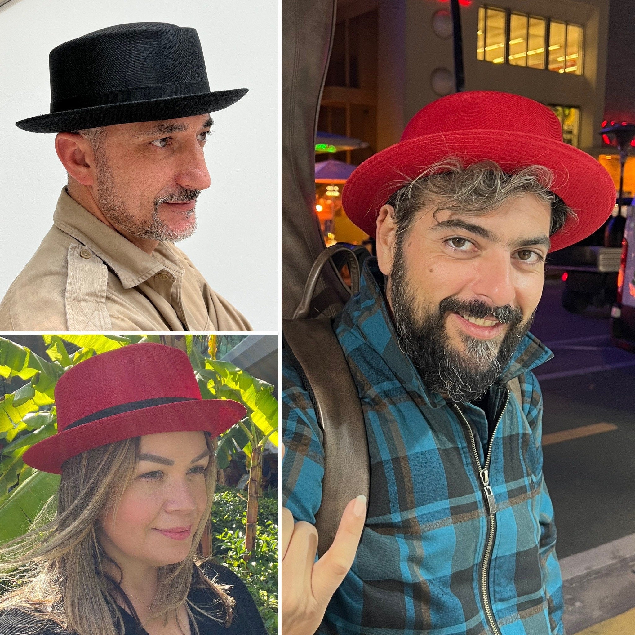 Logan - Linen Pork Pie Hat