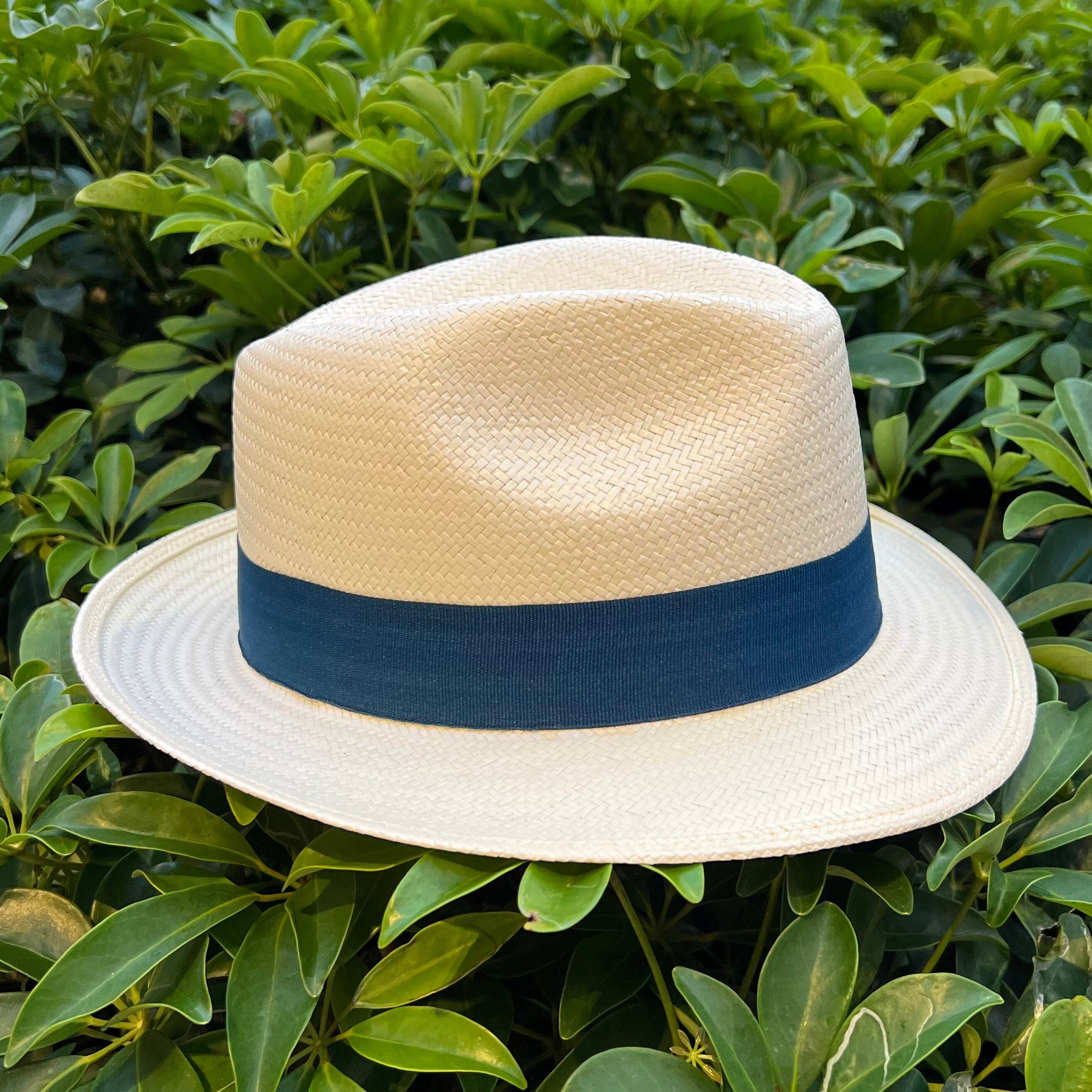 Alex Azul - Handwoven Navy Band Fedora Hat