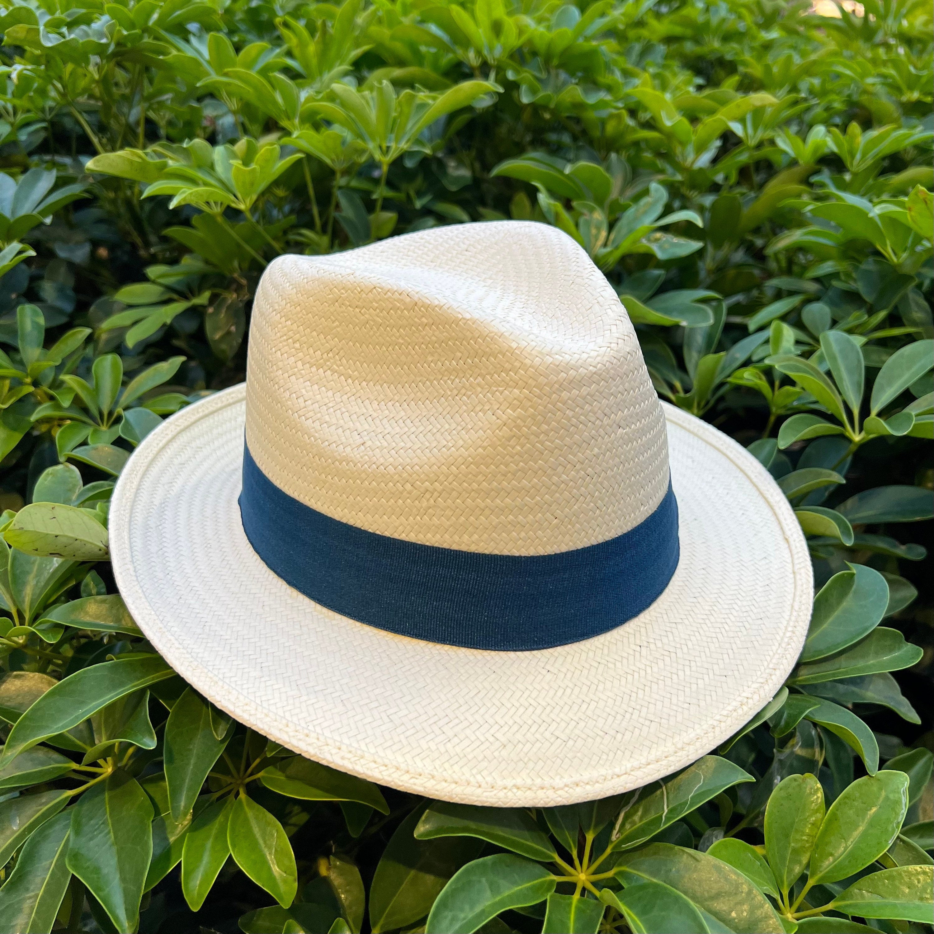 Alex Azul - Handwoven Navy Band Fedora Hat